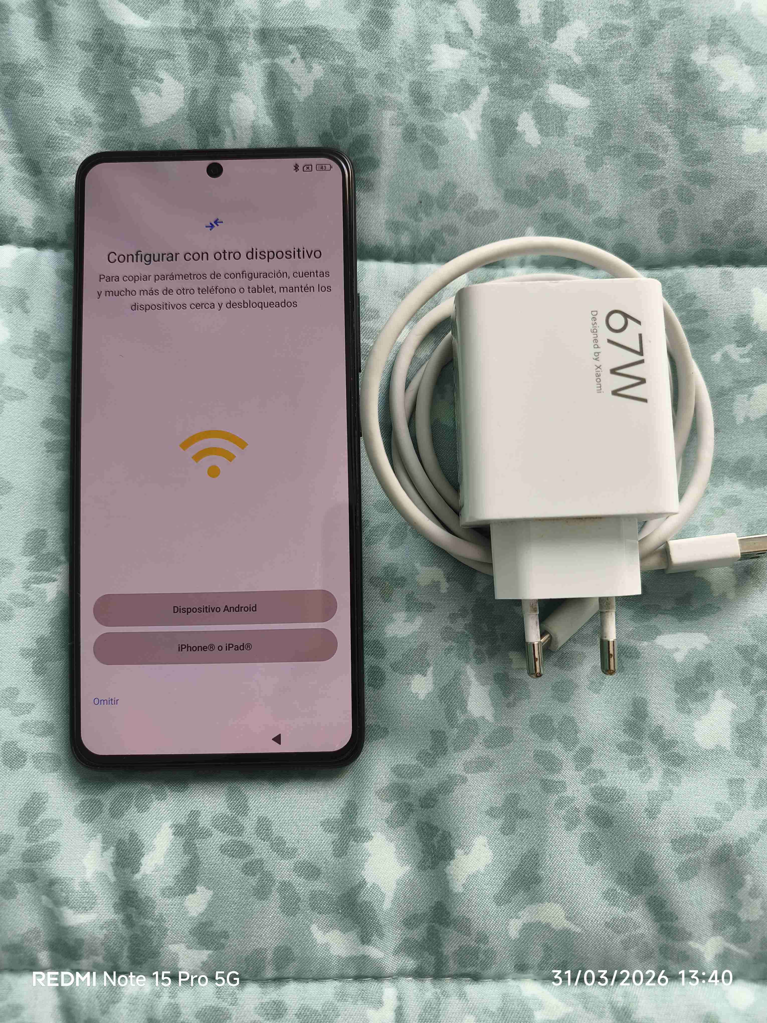 Teléfono Redmi Note 15 Pro 5G