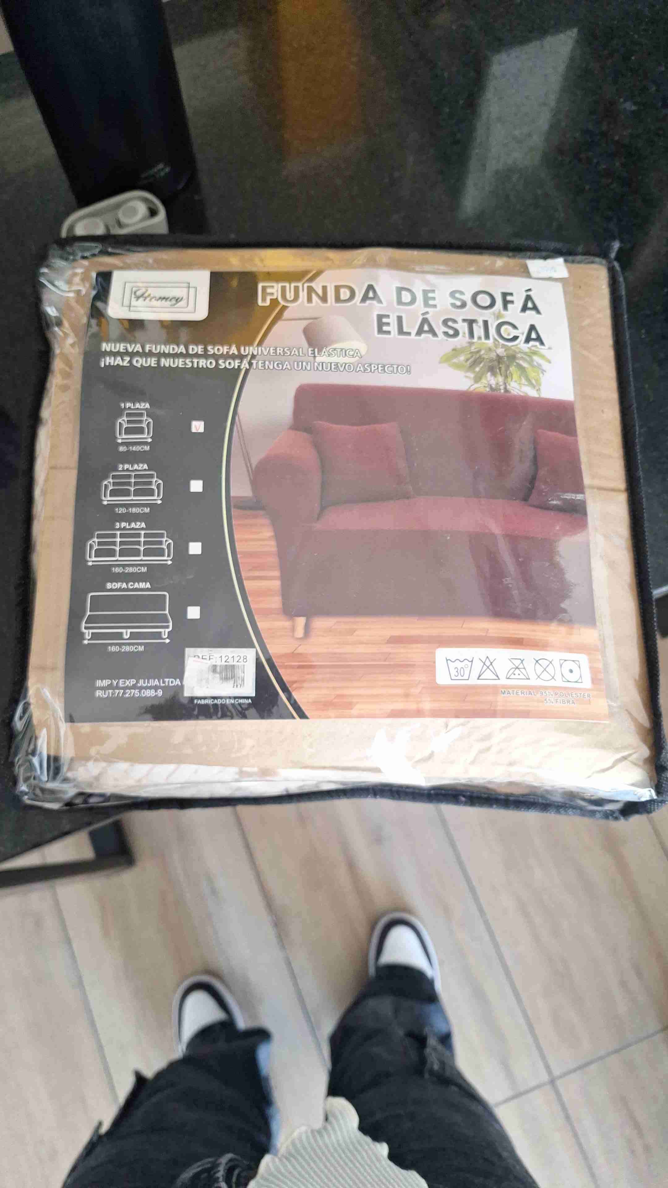 Funda elástica para sofá 1 plaza - miniatura 1