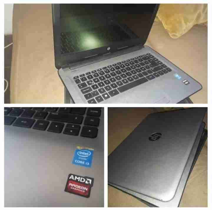 Laptop HP color plateado - miniatura 3