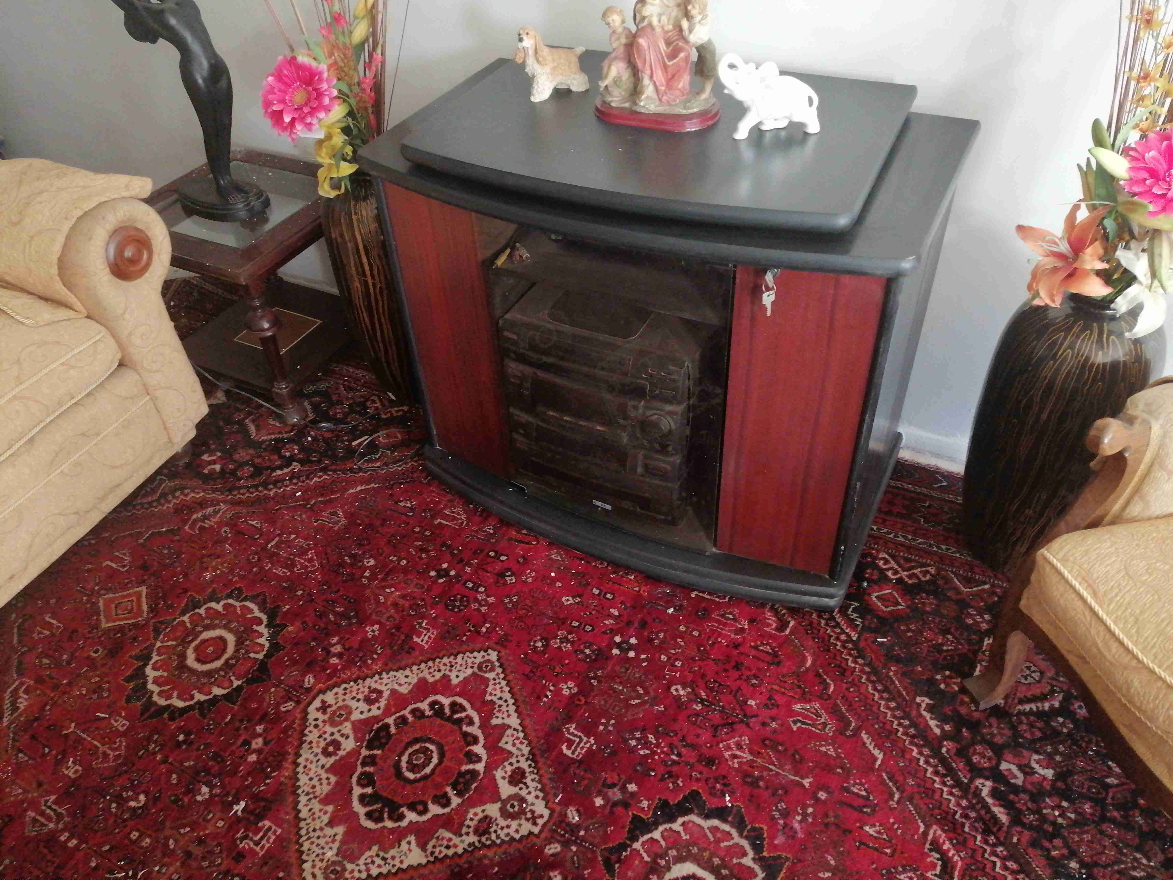 Mueble para TV con puertas