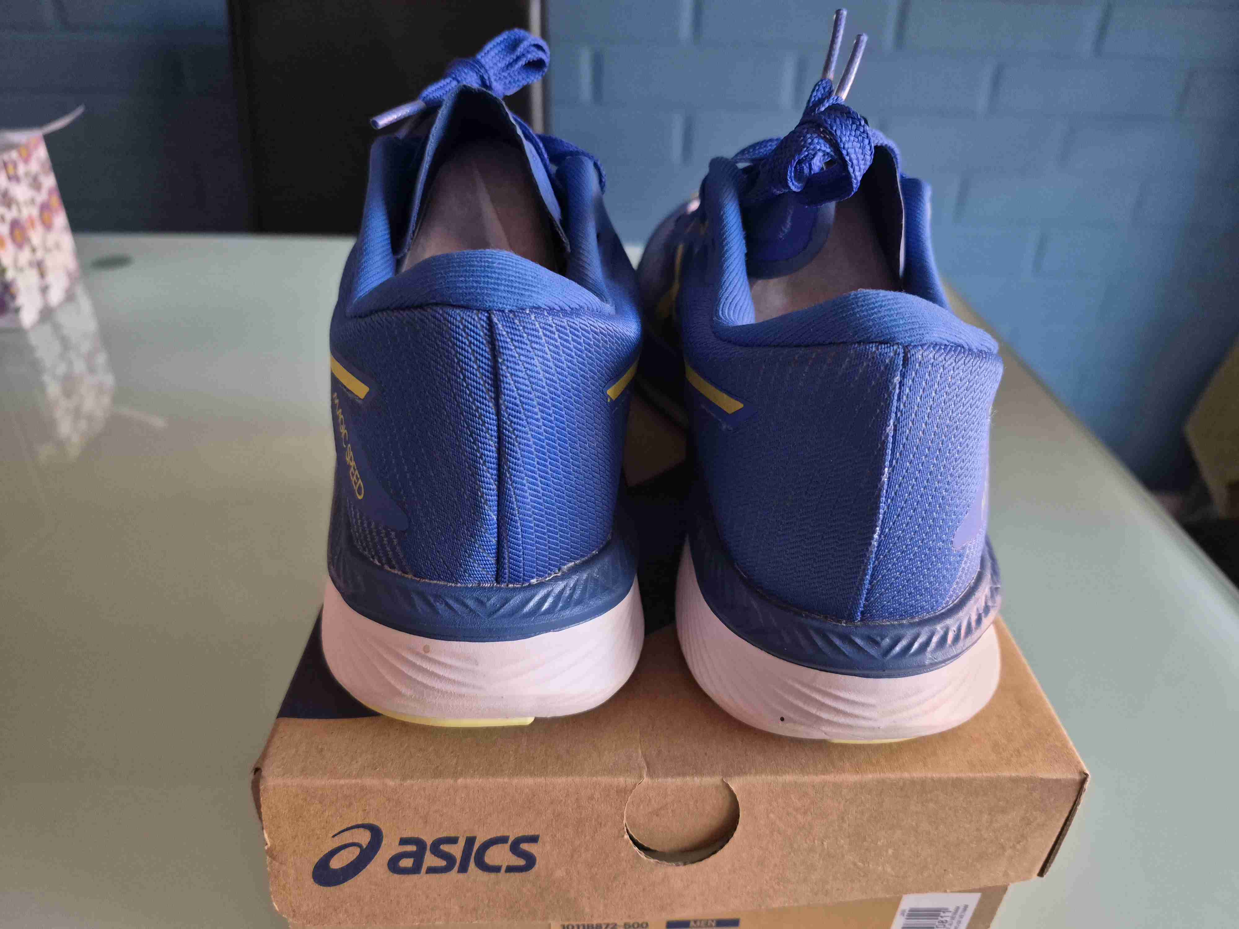 Zapatillas Asics Magic Speed azul - miniatura 4