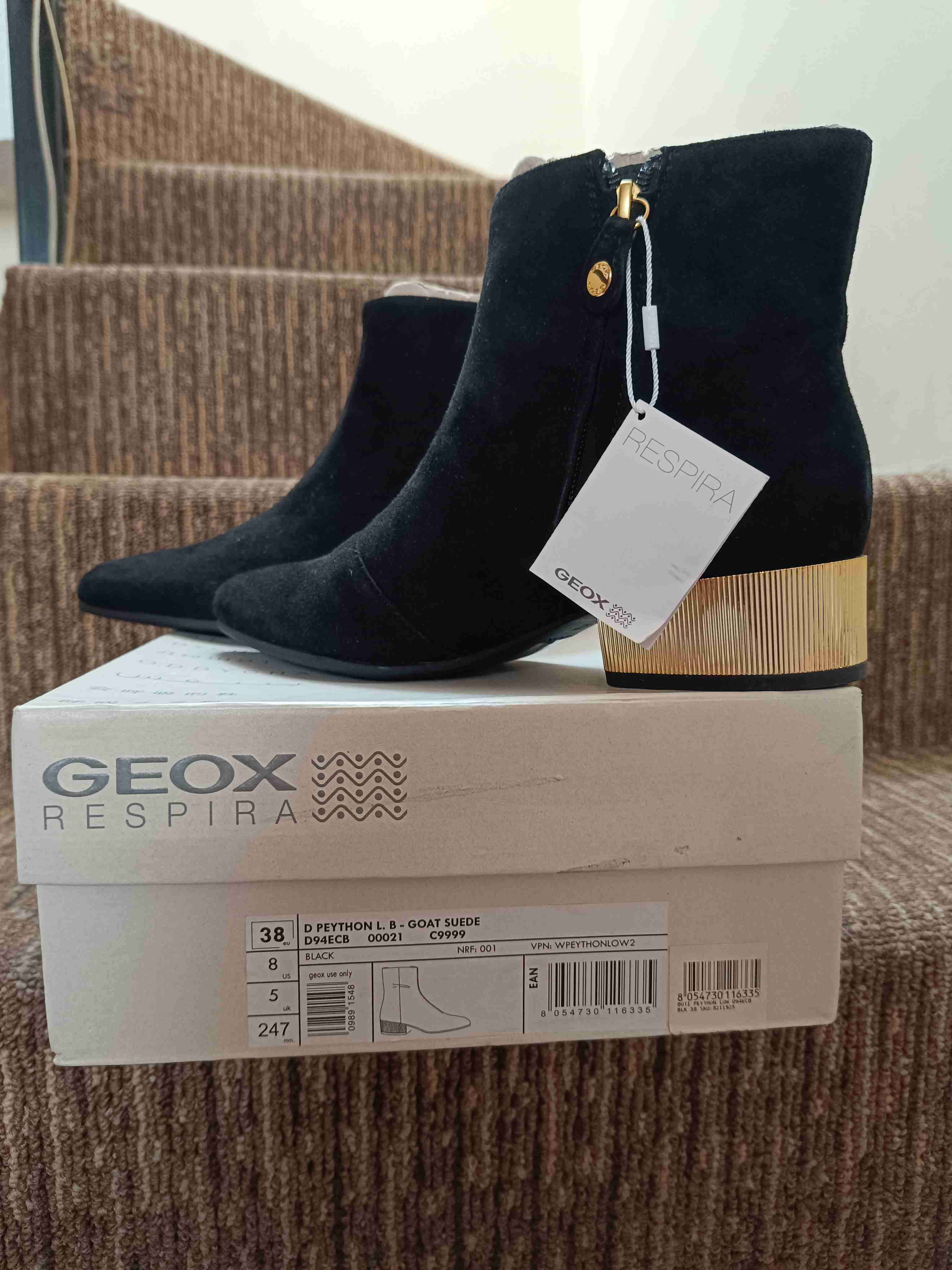 Botines Geox negros mujer - miniatura 2