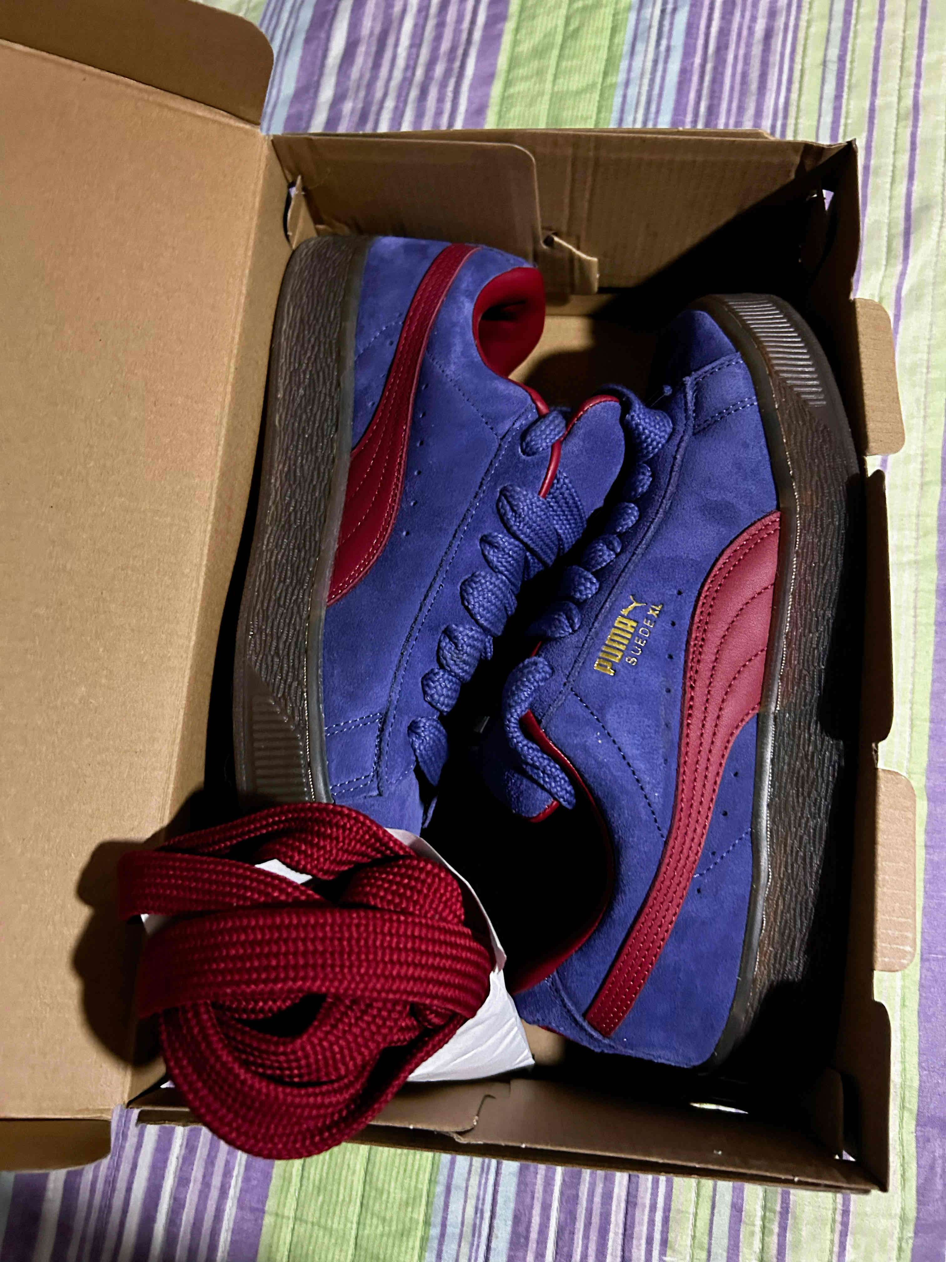 Zapatillas Puma morada y rojo - miniatura 4