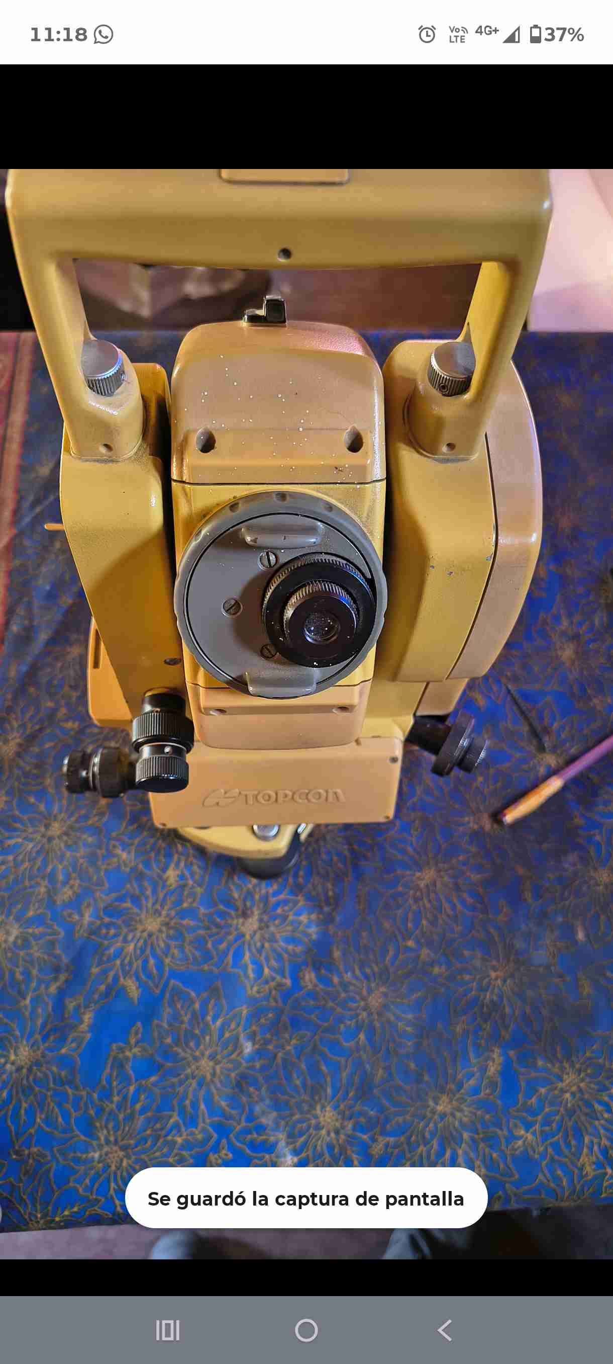 Máquina para topografía gt212 lo que se ve eso ahy - miniatura 5