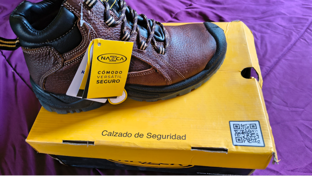 Botas de seguridad Nazca marrón - miniatura 2