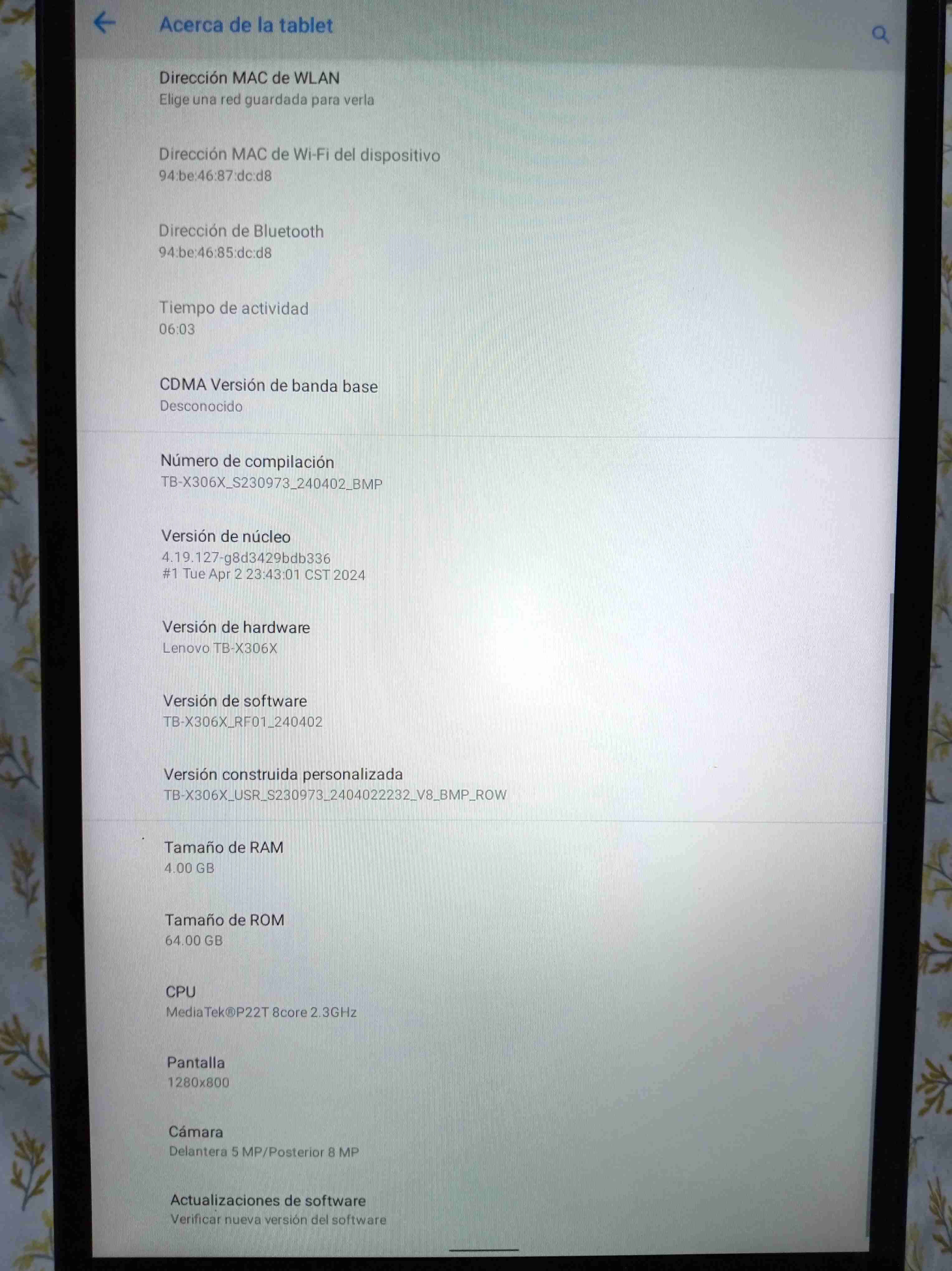 Tablet lenovo - miniatura 3