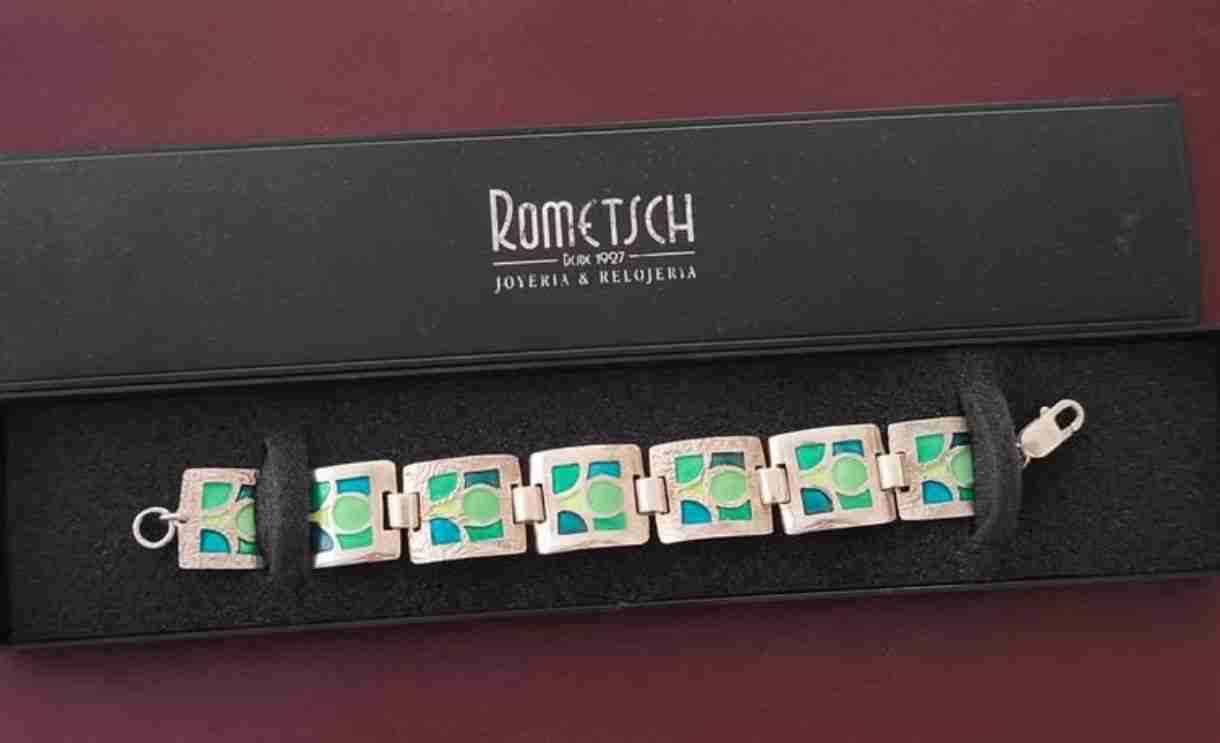 Brazalete plata 950 marca Rometsch - miniatura 4