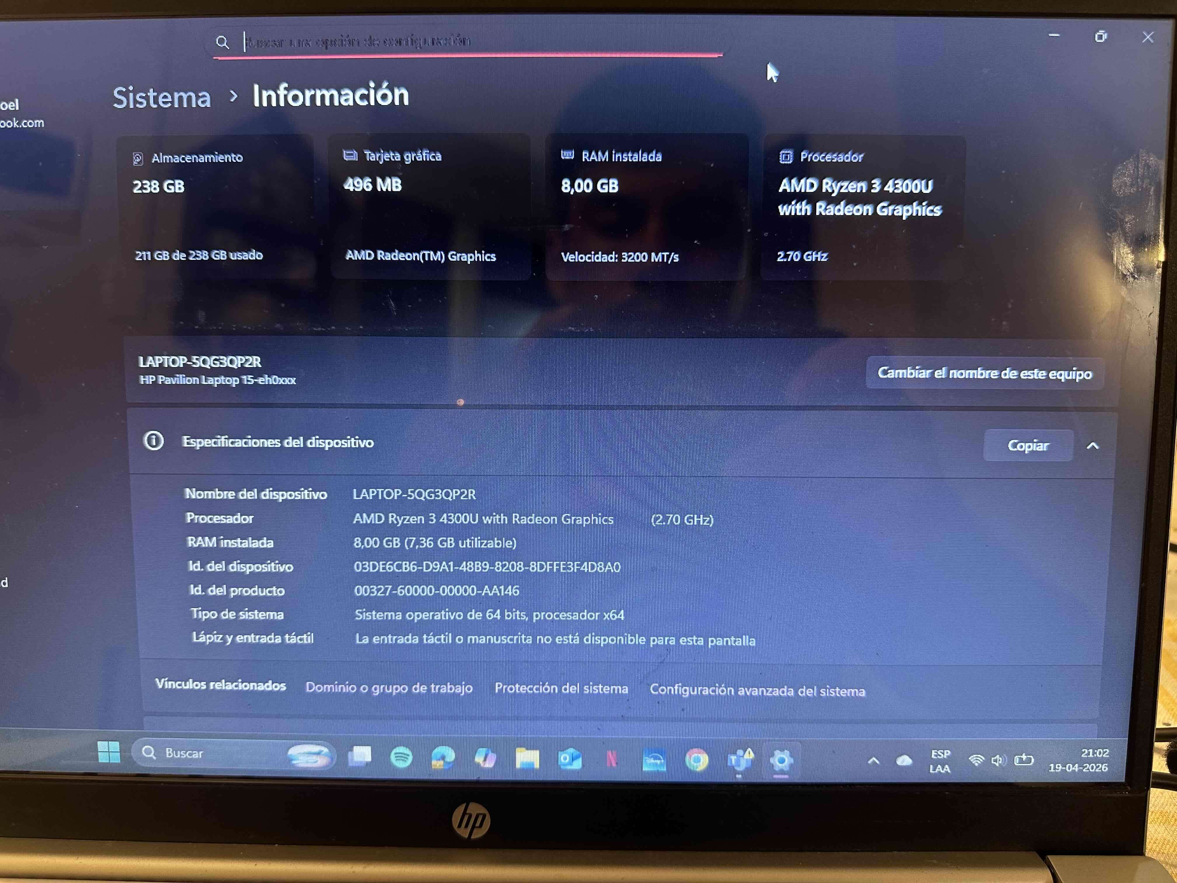 Notebook HP PAVILION 15” - miniatura 6