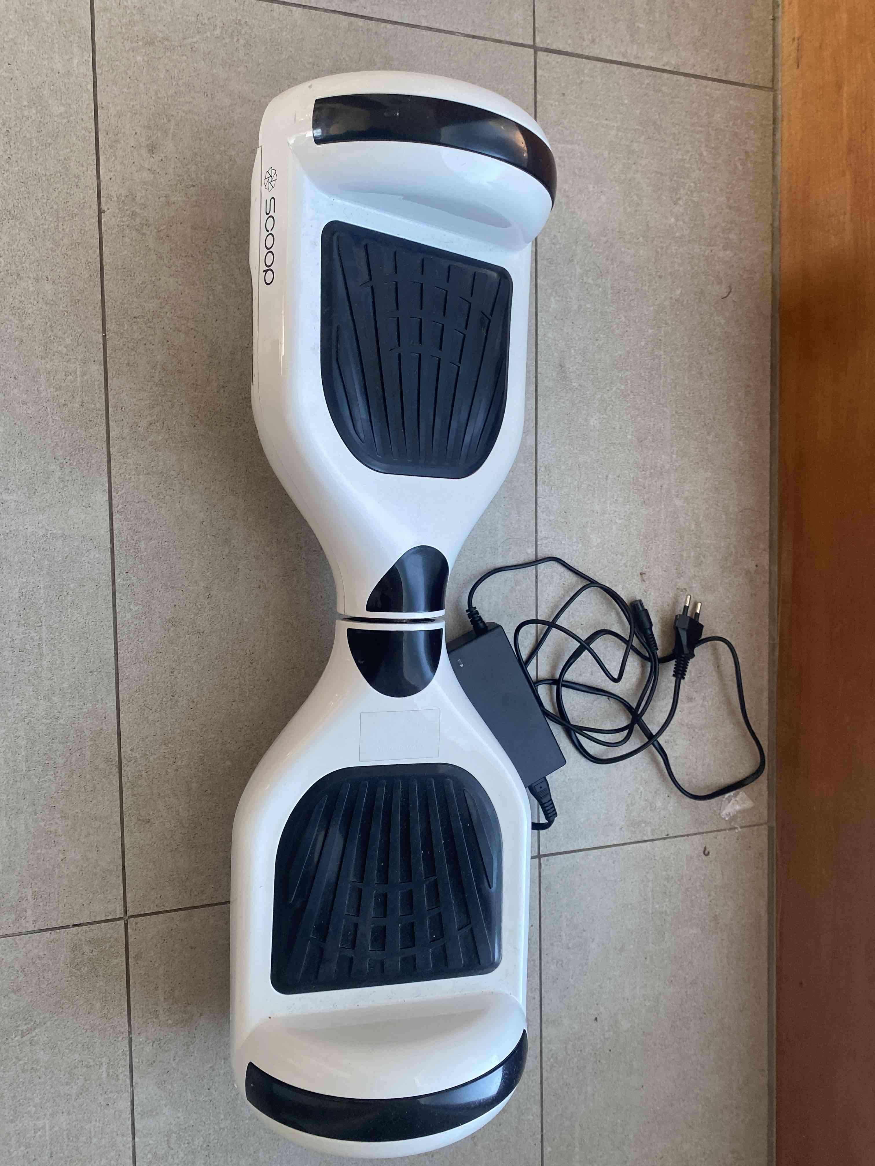 Hoverboard blanco Scoot - miniatura 1