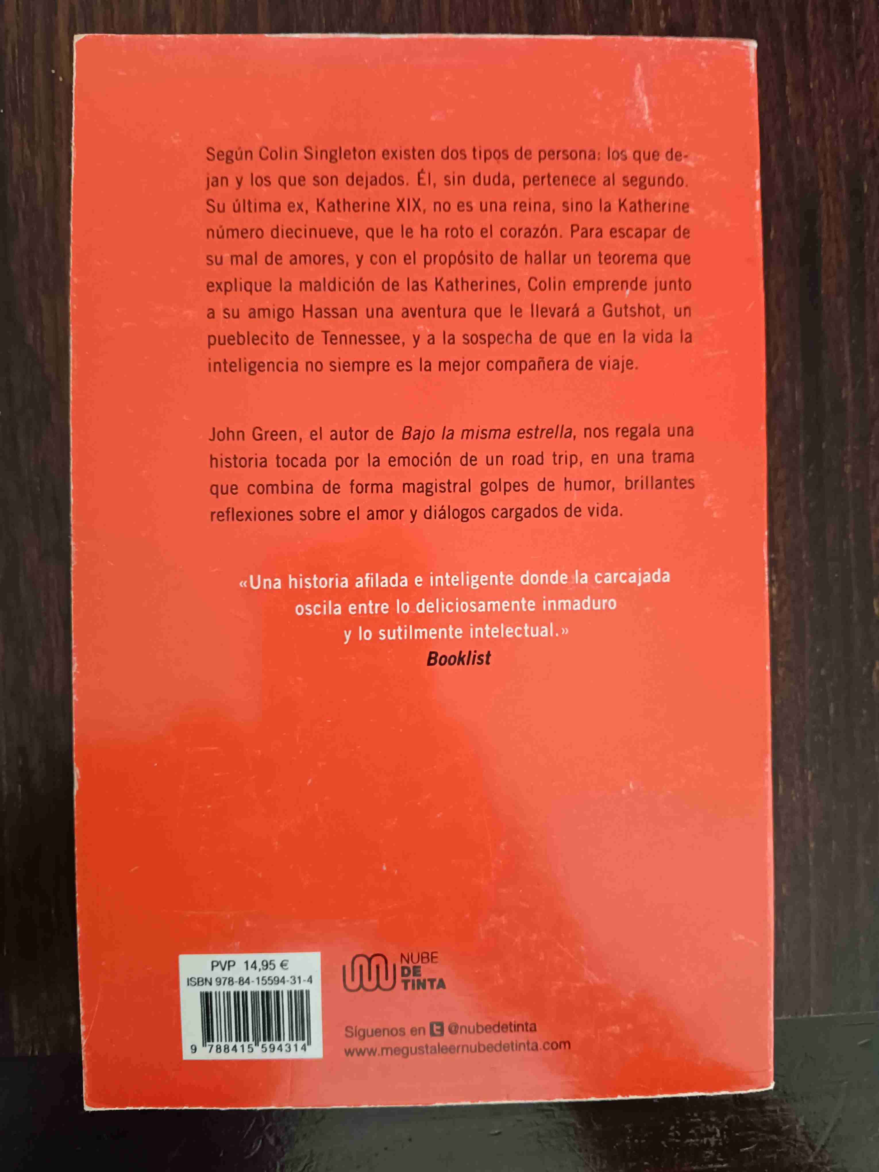 Libro El Teorema Katherine - miniatura 2