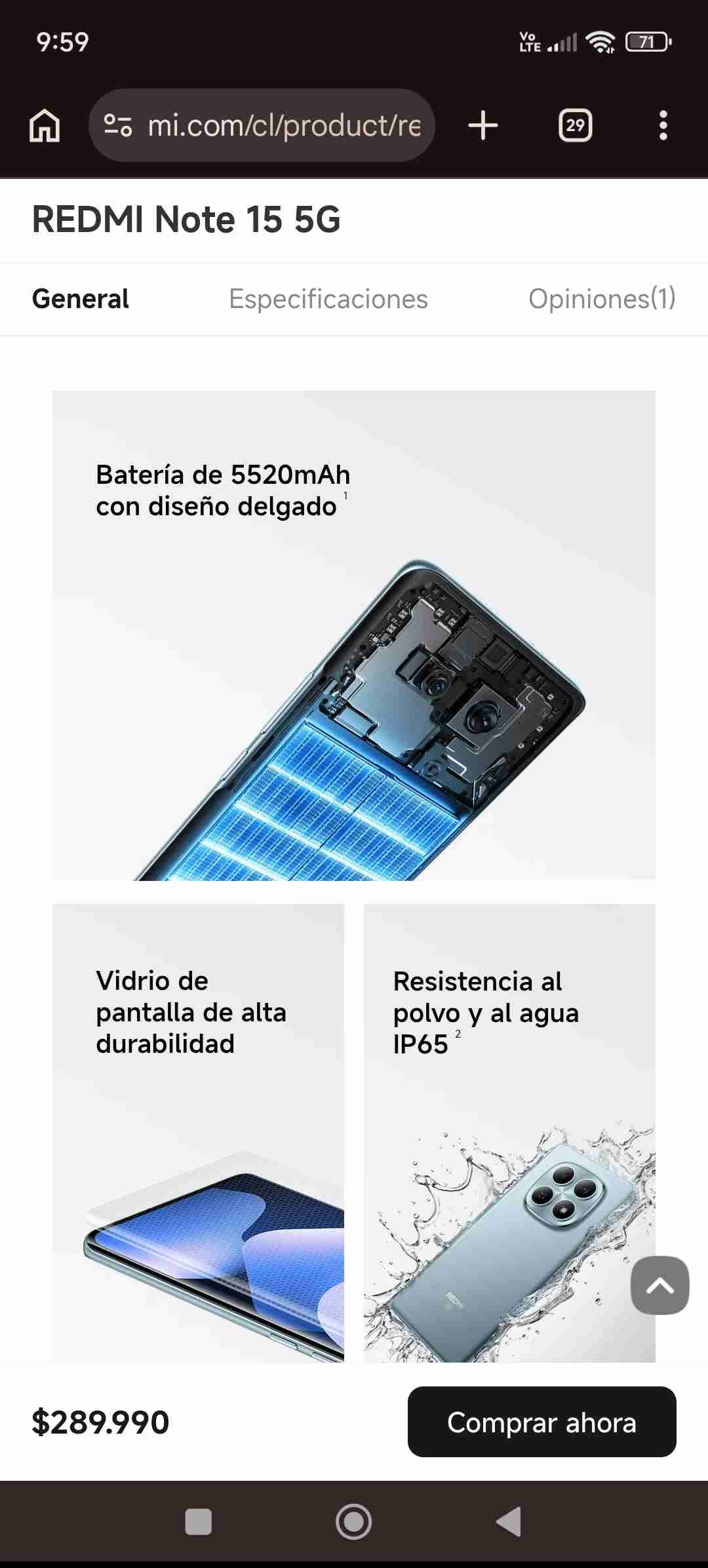 Xiaomi Redmi Note 15 5G SELLADO - miniatura 2