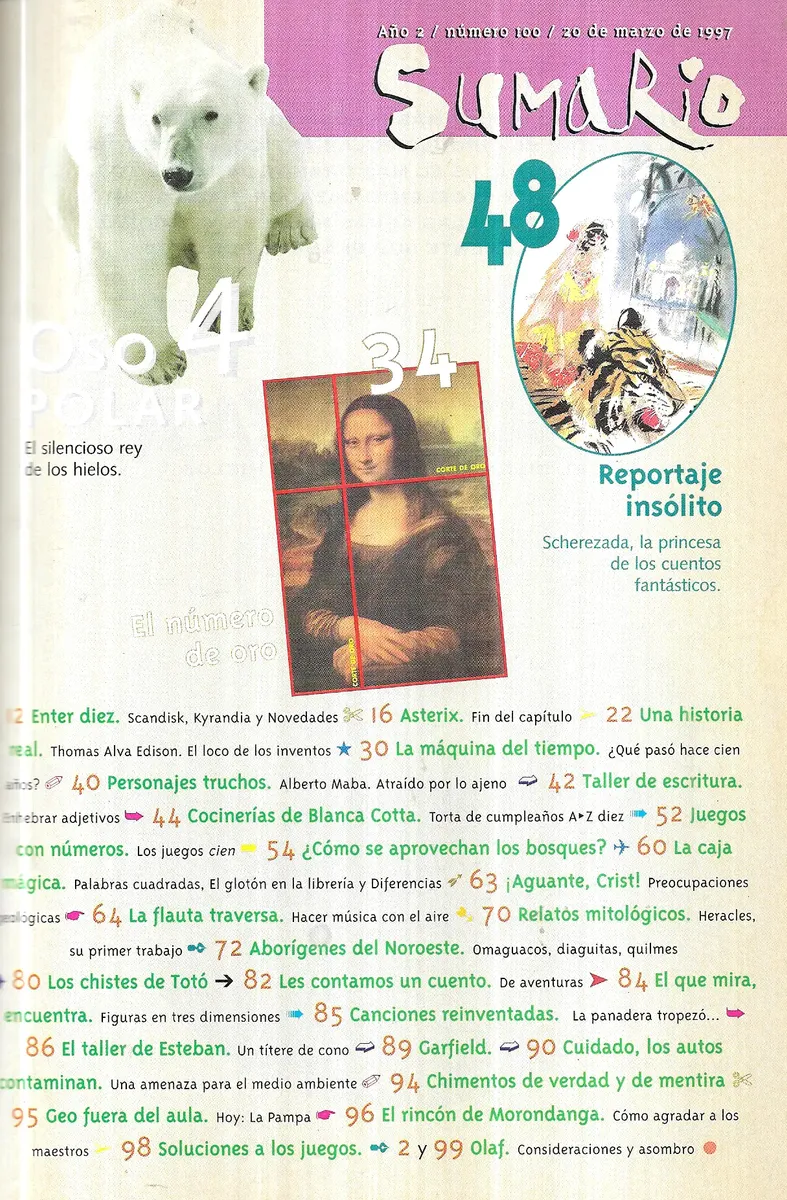 Revista A Z # 100 / 20-03-97 / Osos Polares - miniatura 2
