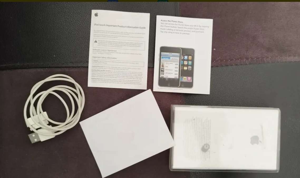 iPod Apple Y Parlante Sistema Retro De Sonido - miniatura 3