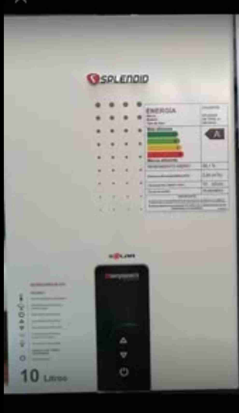 Calefont Splendid 10L Nuevo - miniatura 1