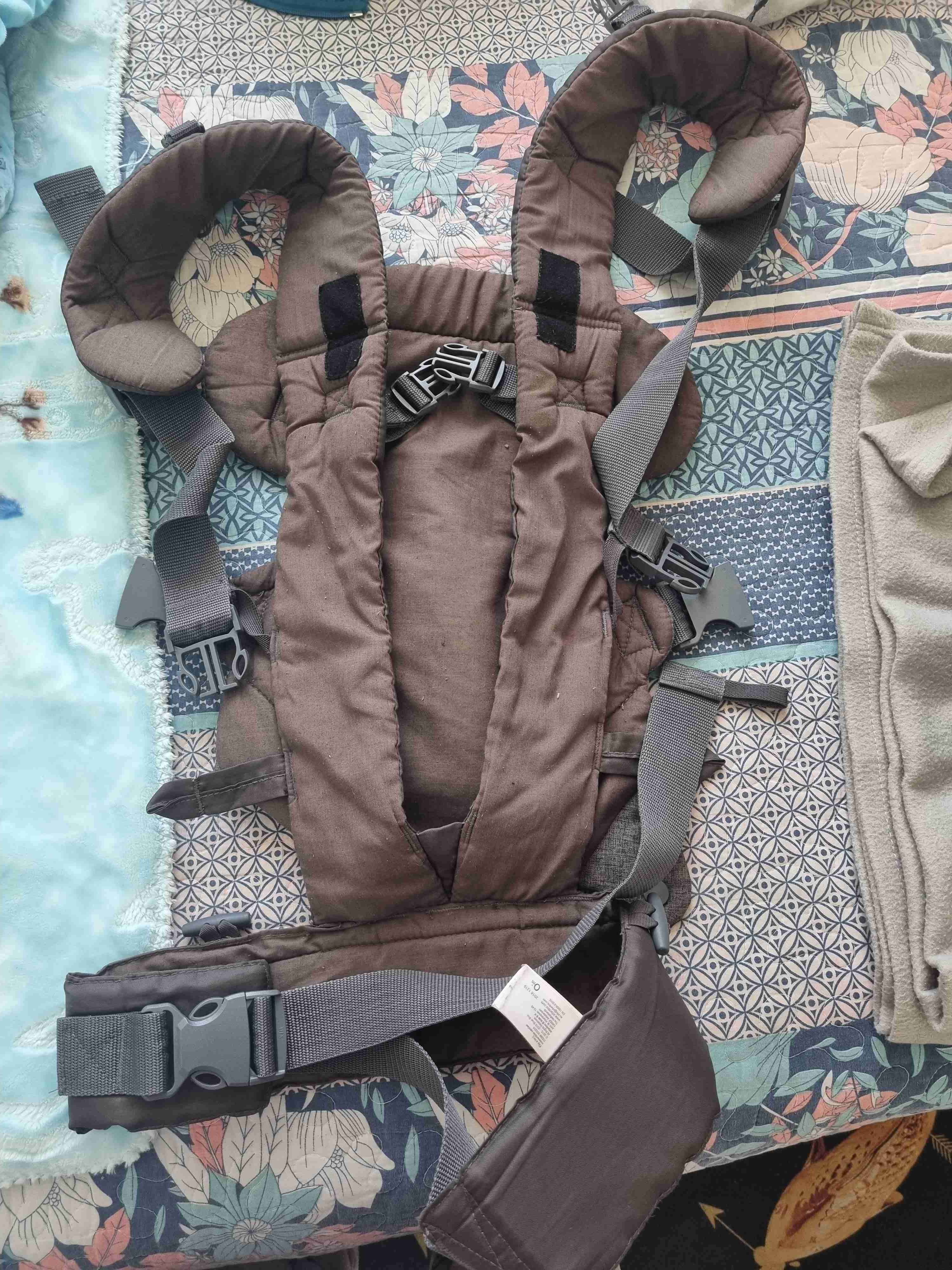 Mochila porta bebé marrón - miniatura 3