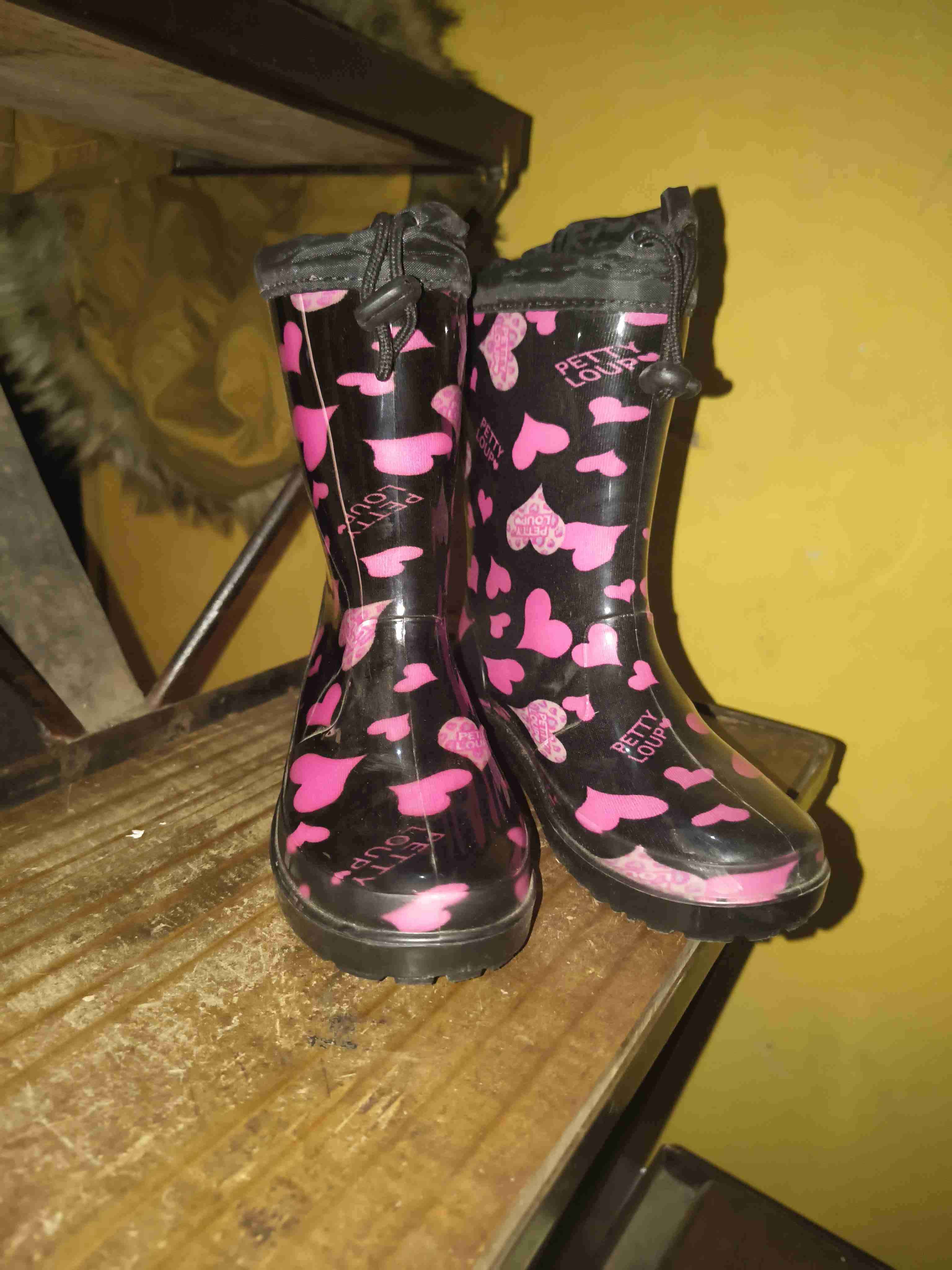 Botas de lluvia para niñas 28