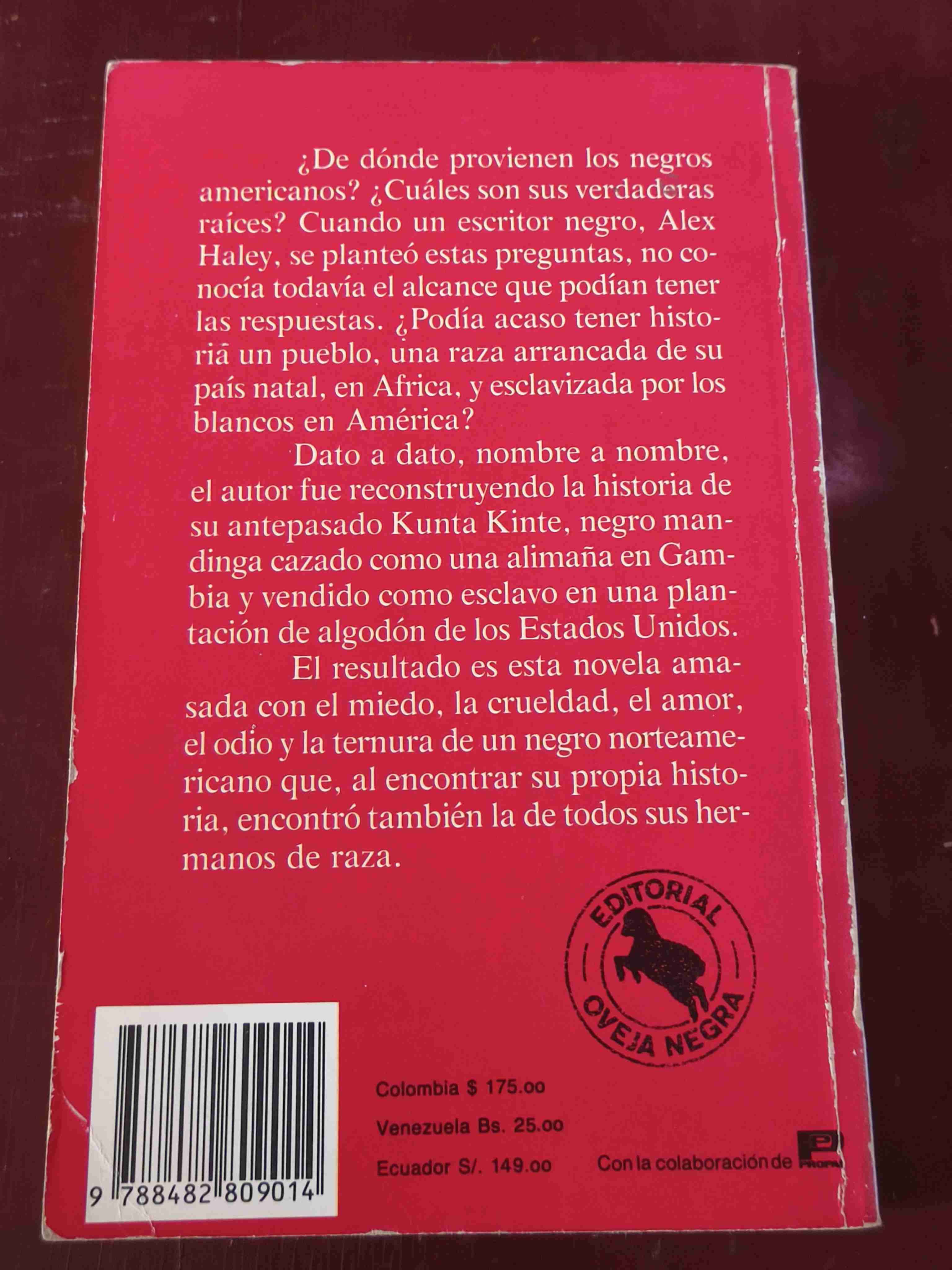 Libro Raíces de Alex Haley - miniatura 2