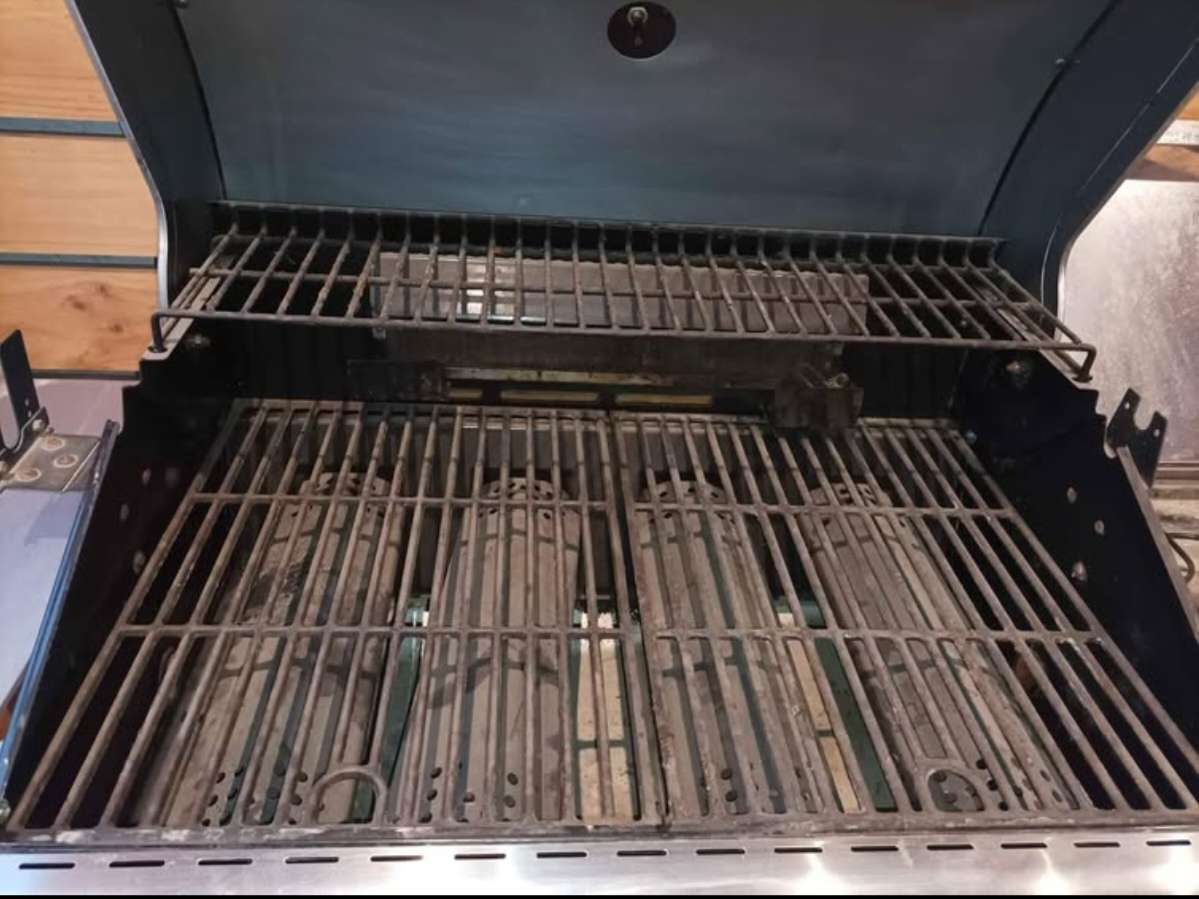 Parrilla a gas Mr. Beef roja - miniatura 3