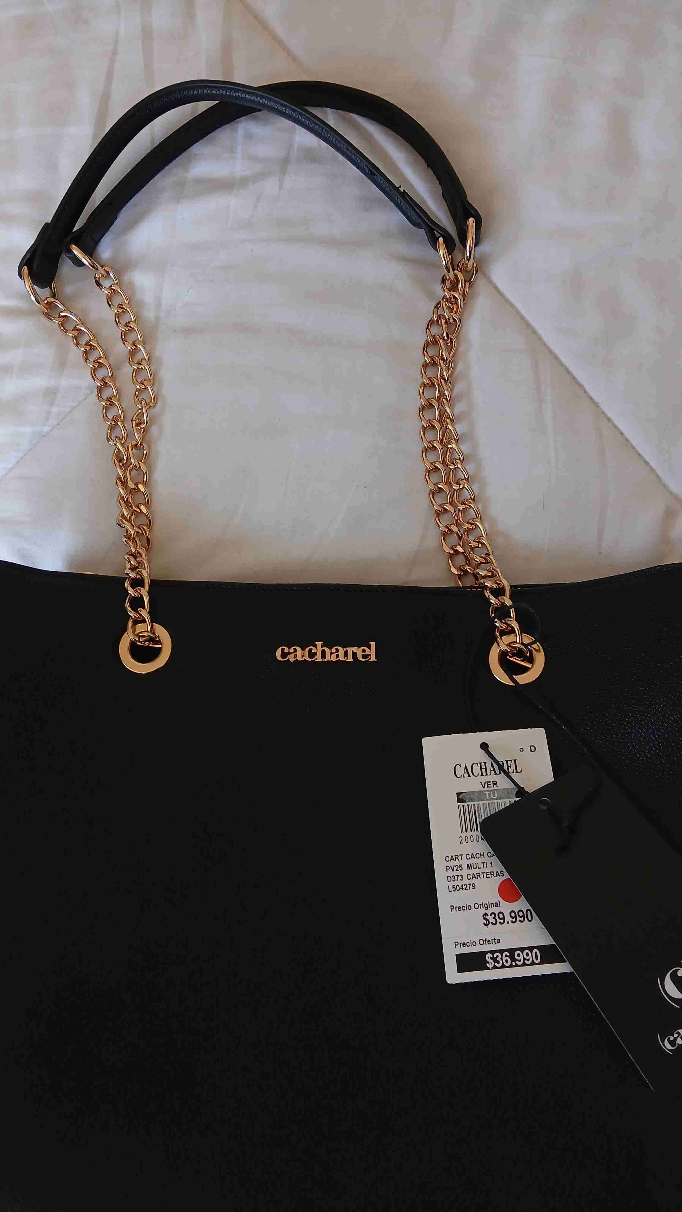 Cartera negra Cacharel nueva - miniatura 2