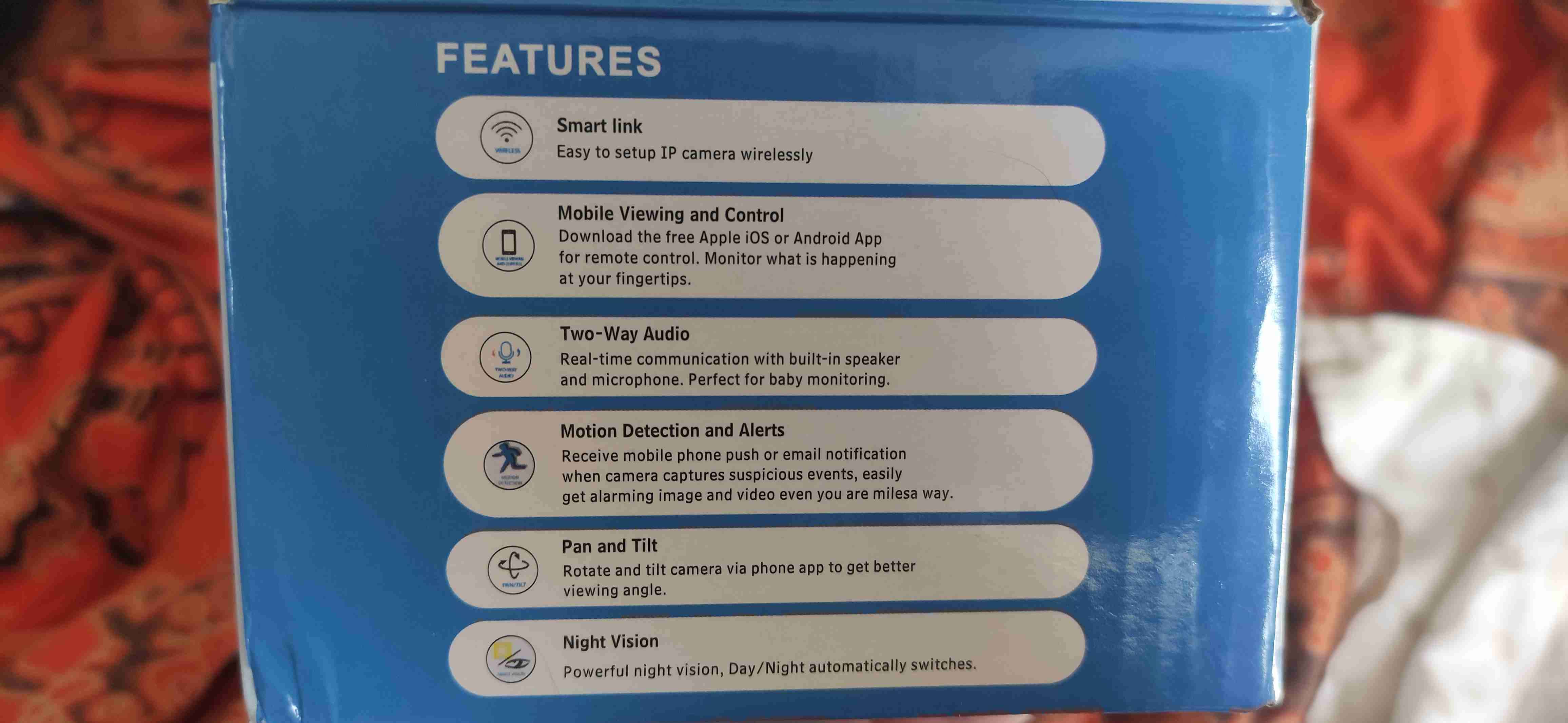 Cámara de seguridad IP Wi-Fi - miniatura 5
