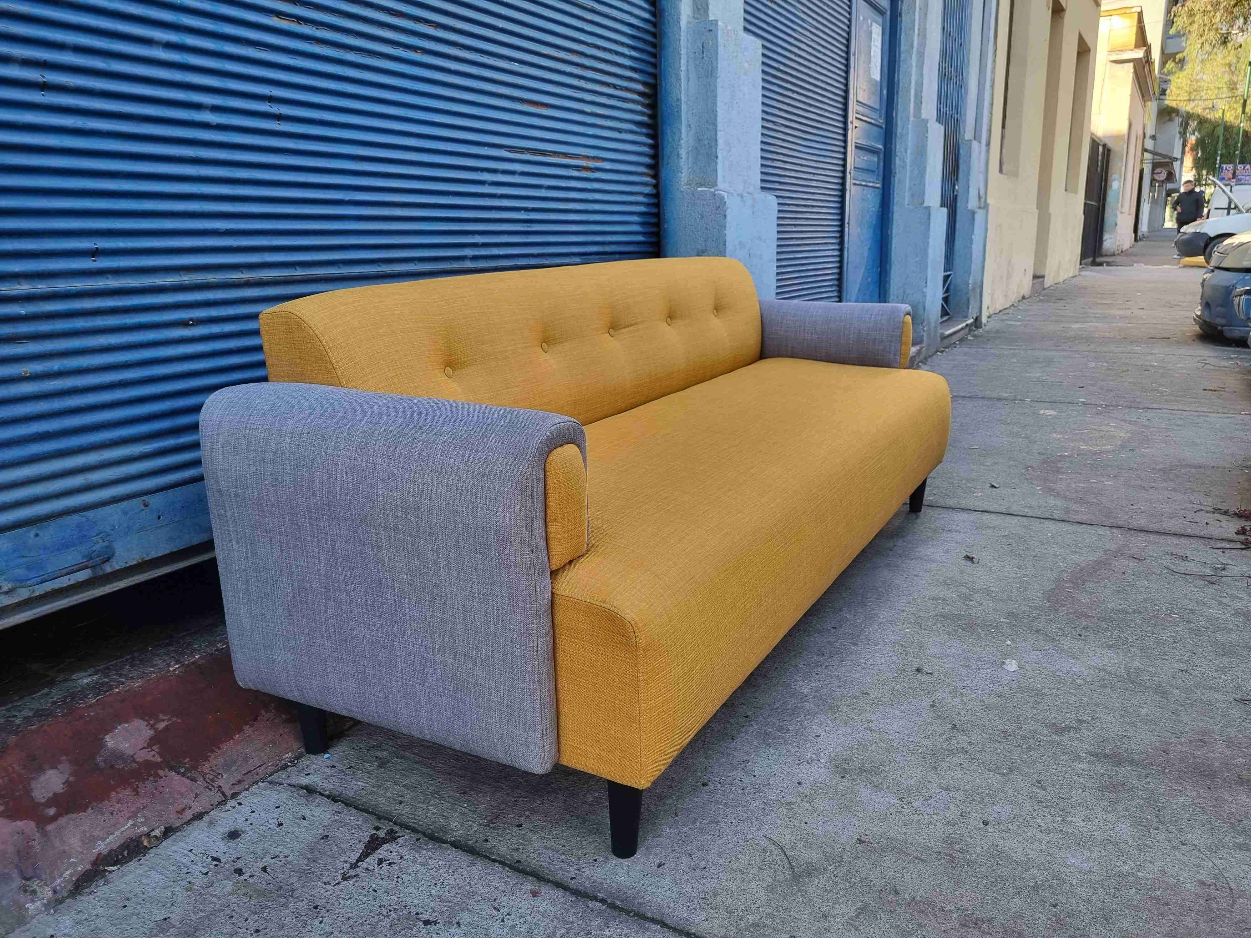 Sofá botone lino - miniatura 1