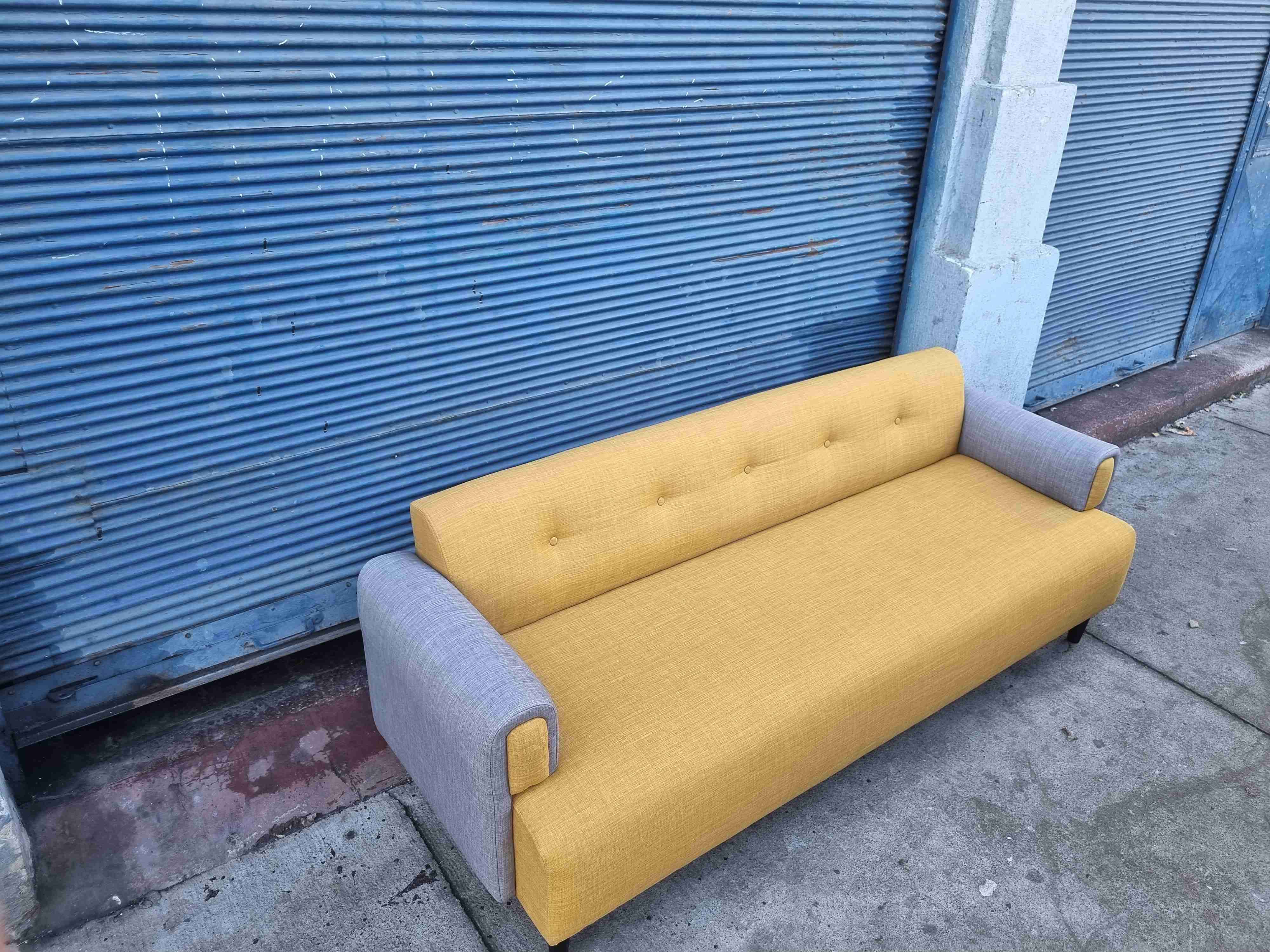 Sofá botone lino - miniatura 3