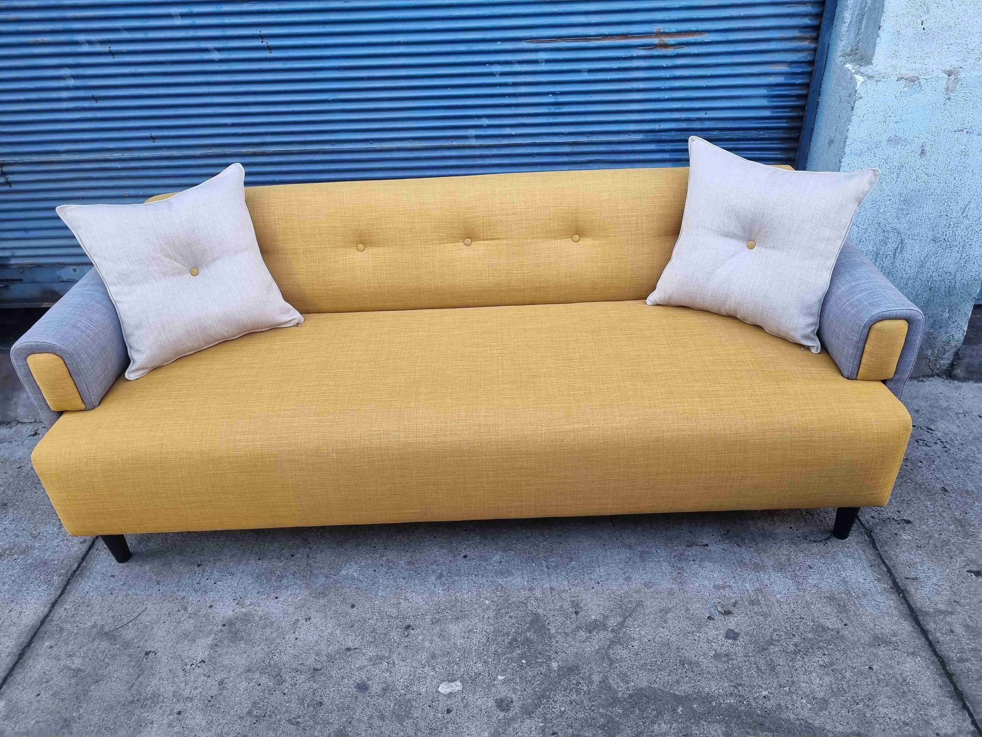 Sofá botone lino - miniatura 6