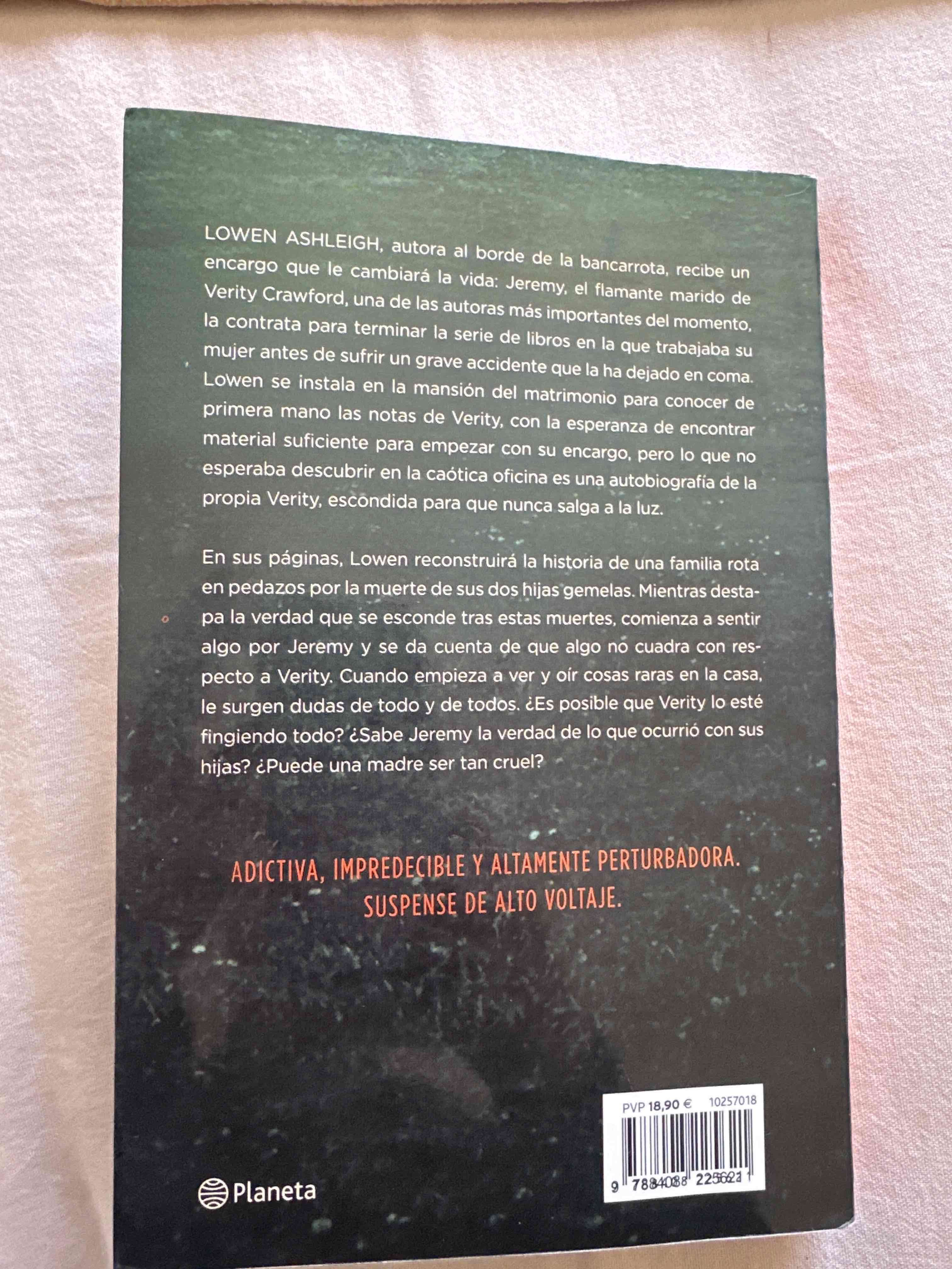 Libro 'Verity' de Colleen Hoover - miniatura 2