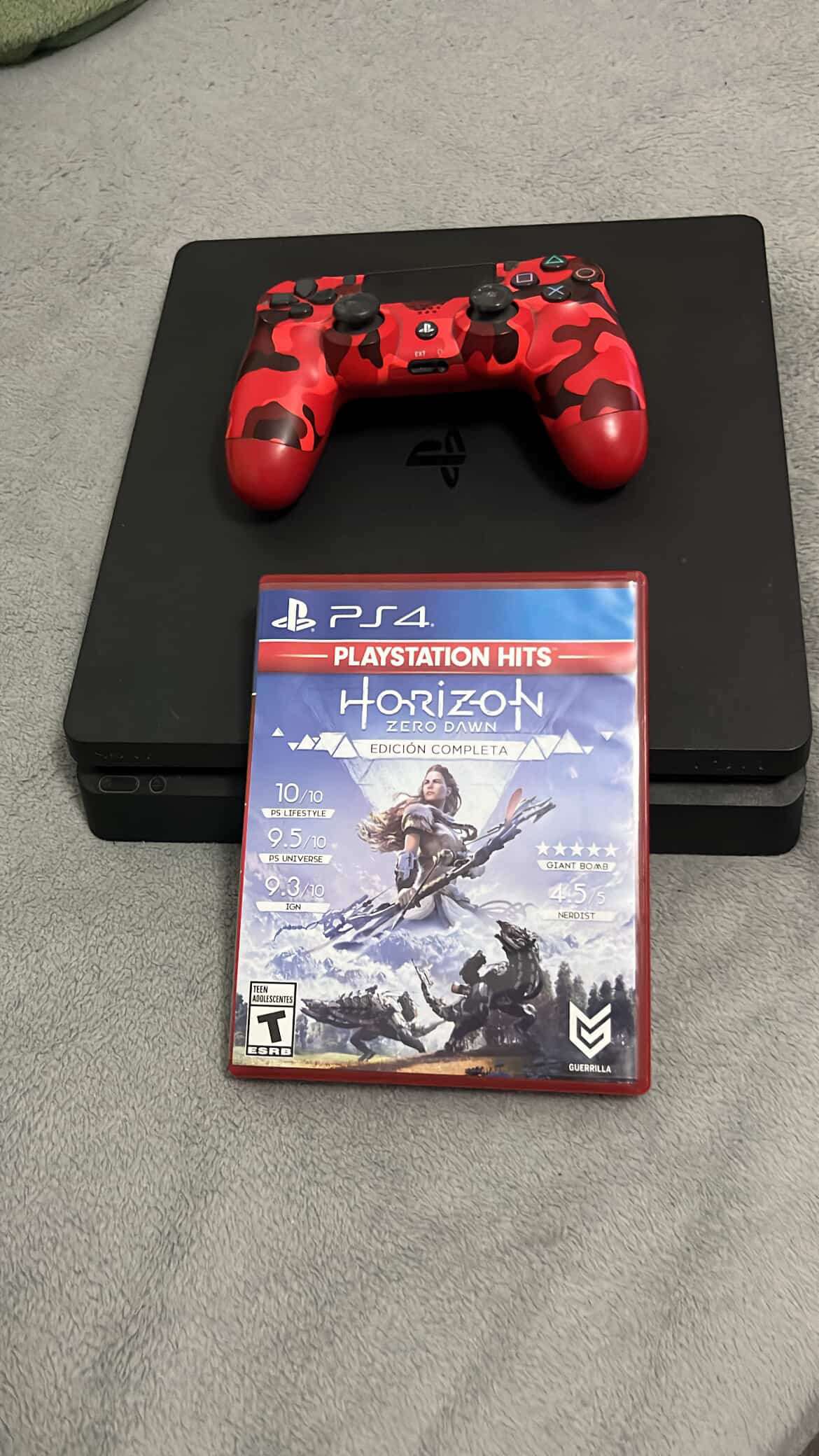 Consola PlayStation 4 con control - miniatura 2