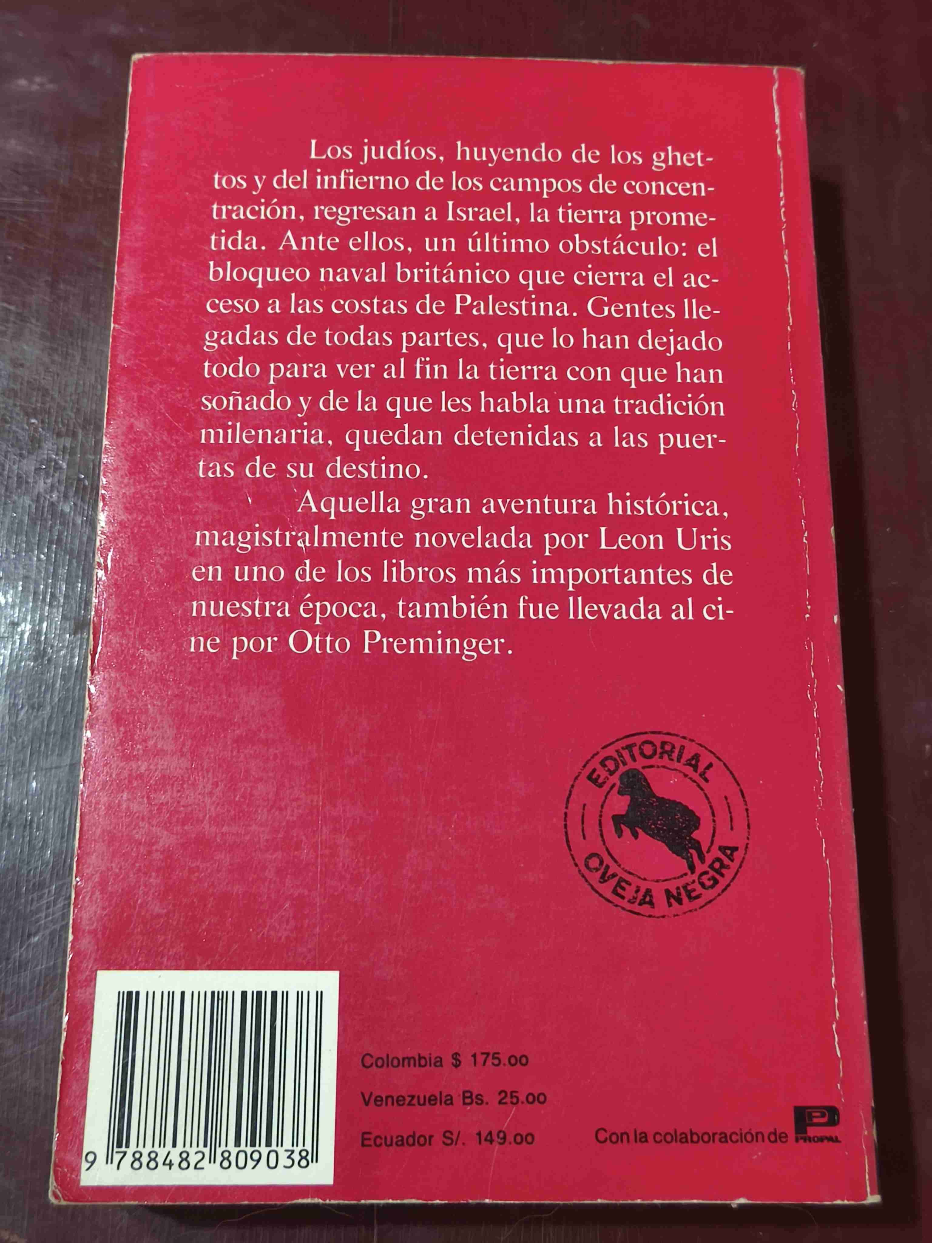 Libro Éxodo de Leon Uris - miniatura 2
