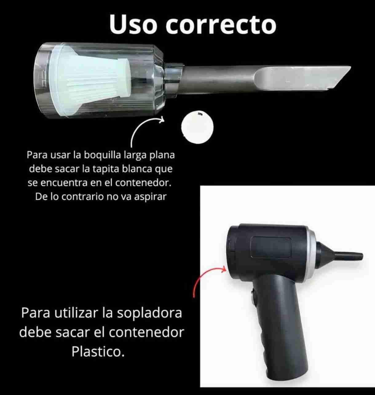 Aspiradora portátil multifuncional - miniatura 5