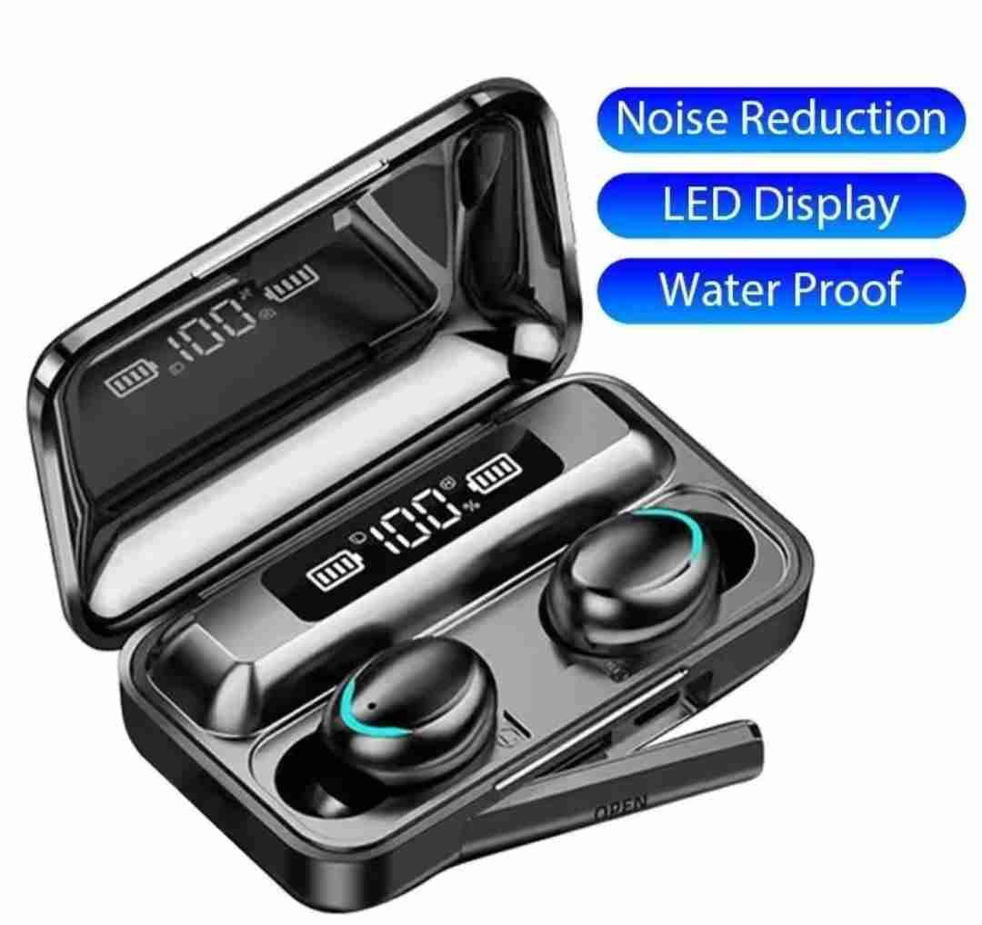 Audífonos inalámbricos negros - miniatura 3