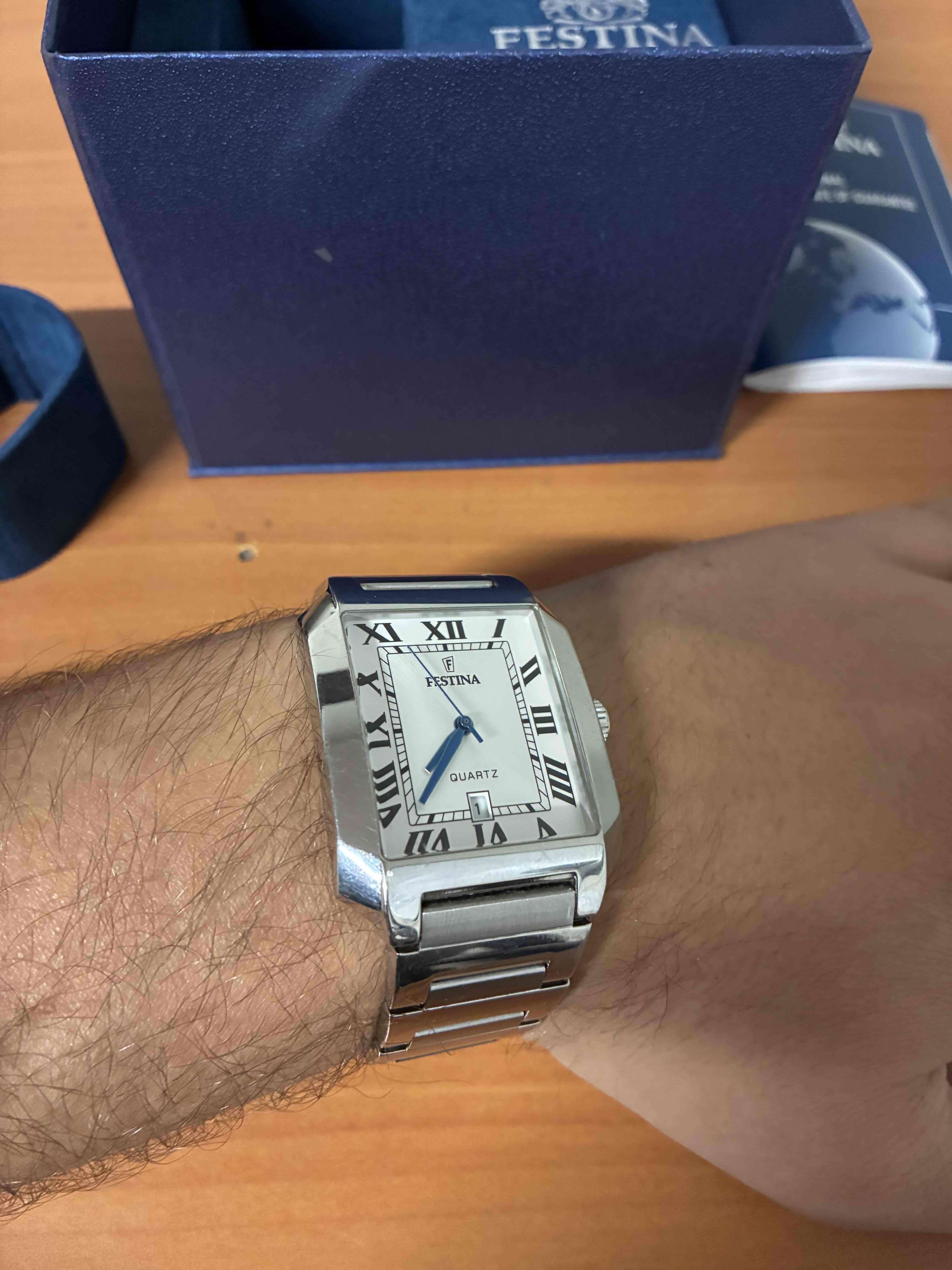 Reloj Festina metálico cuadrado - miniatura 5