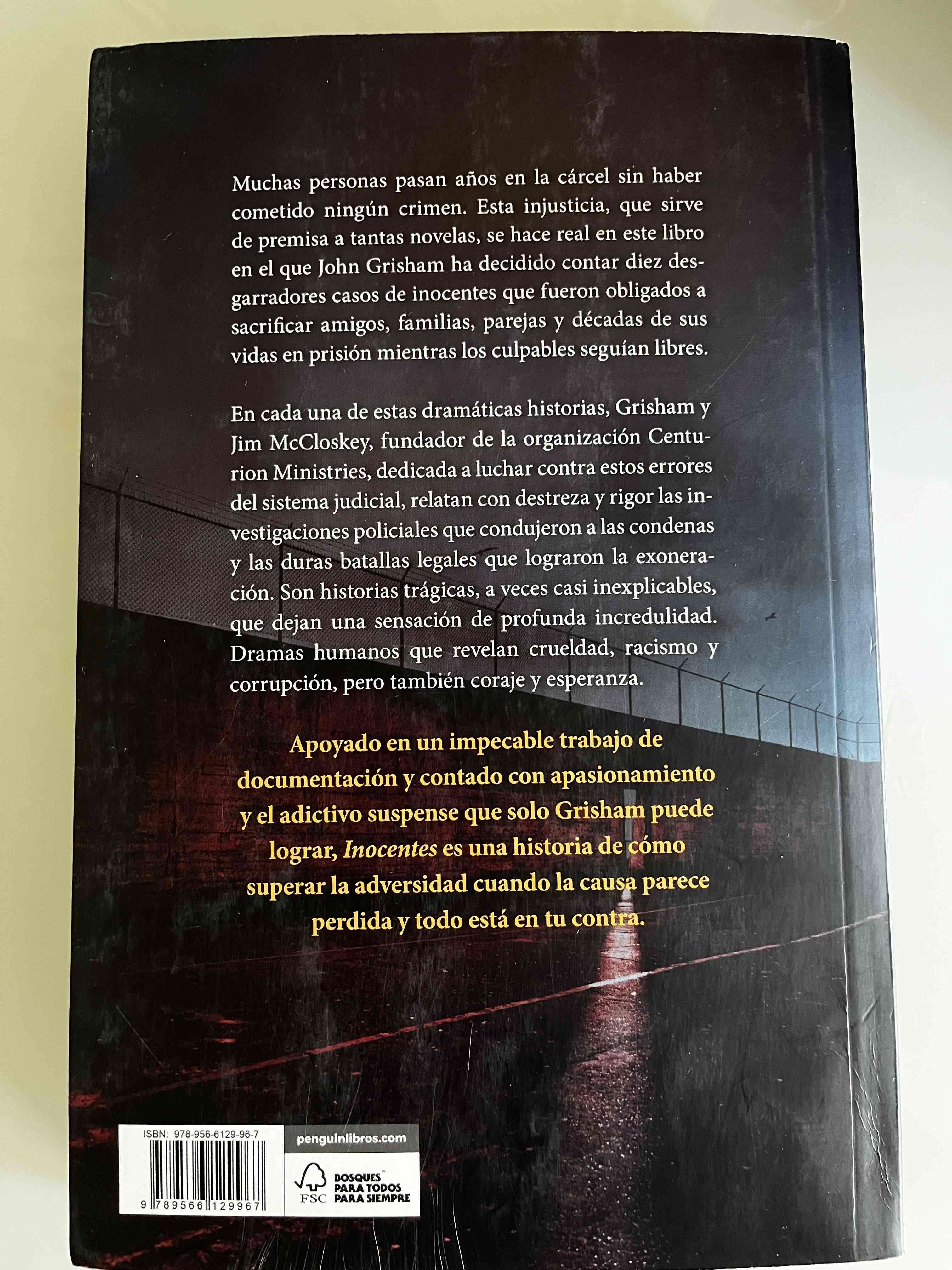 Libro John Grisham 'Inocentes' - miniatura 2