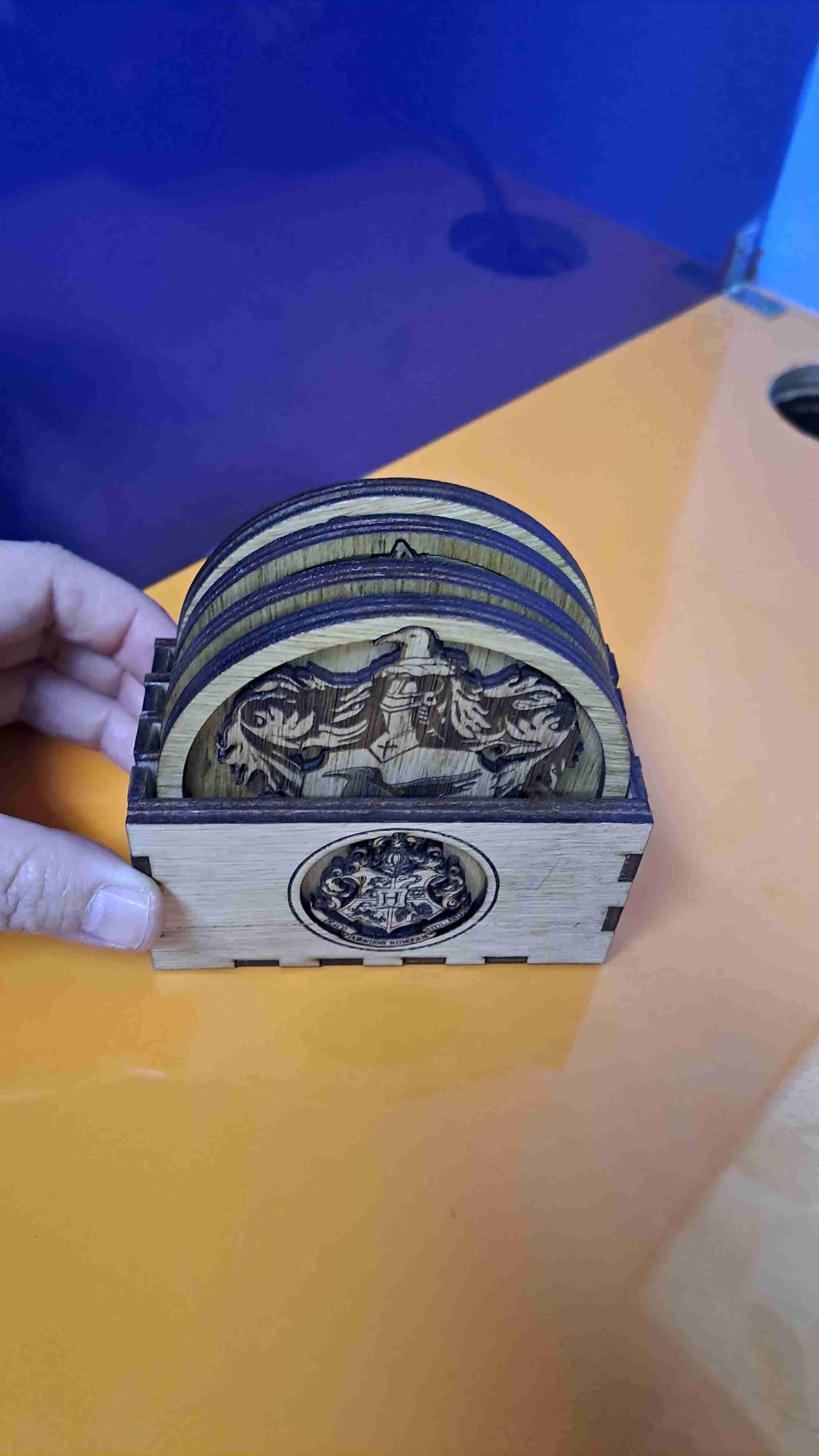 Posavasos de colección Hogwarts - miniatura 1