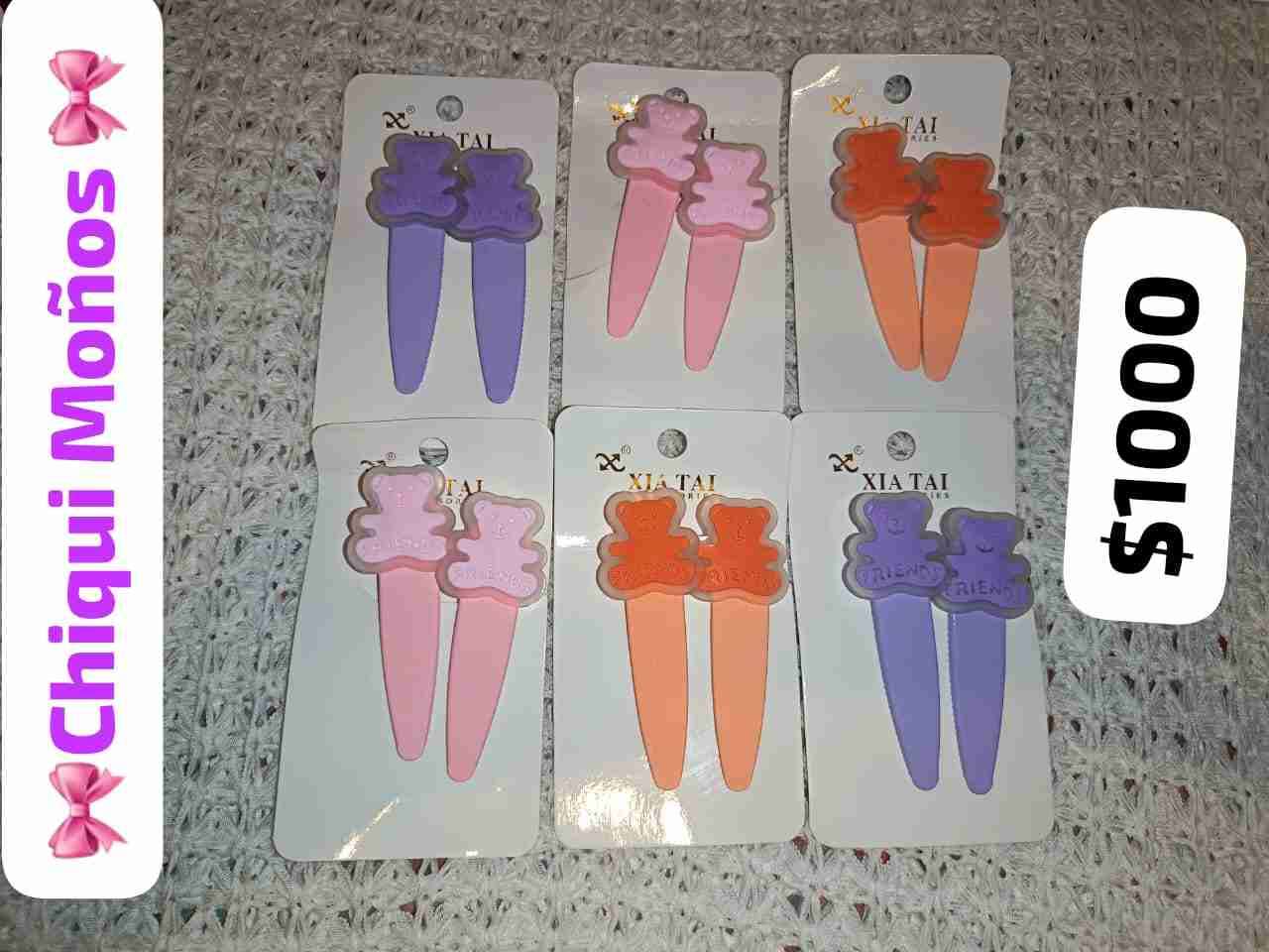 Set de moños para niñas y adulta - miniatura 3