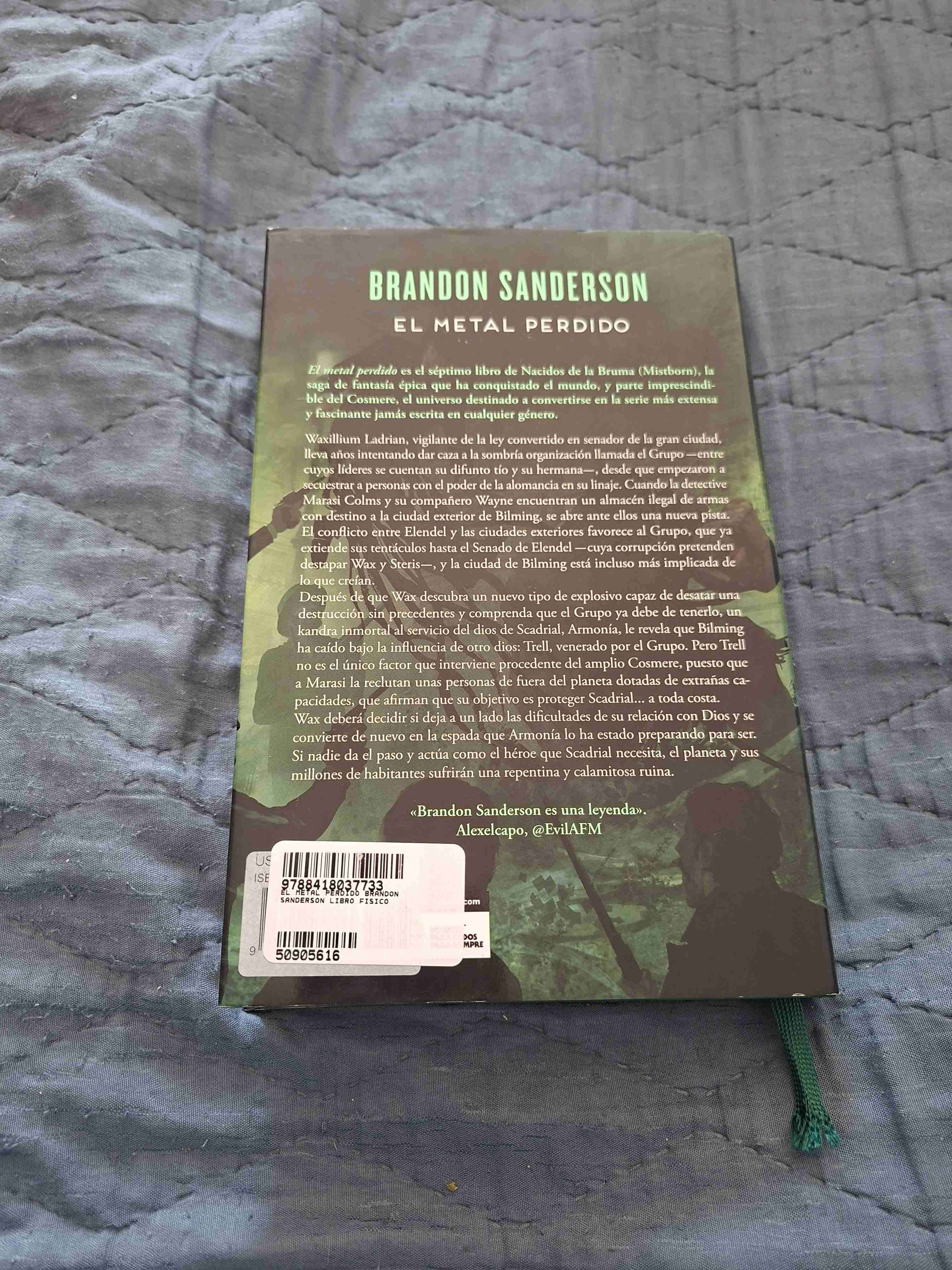 Libro 'El Metal Perdido' Brandon Sanderson - miniatura 2
