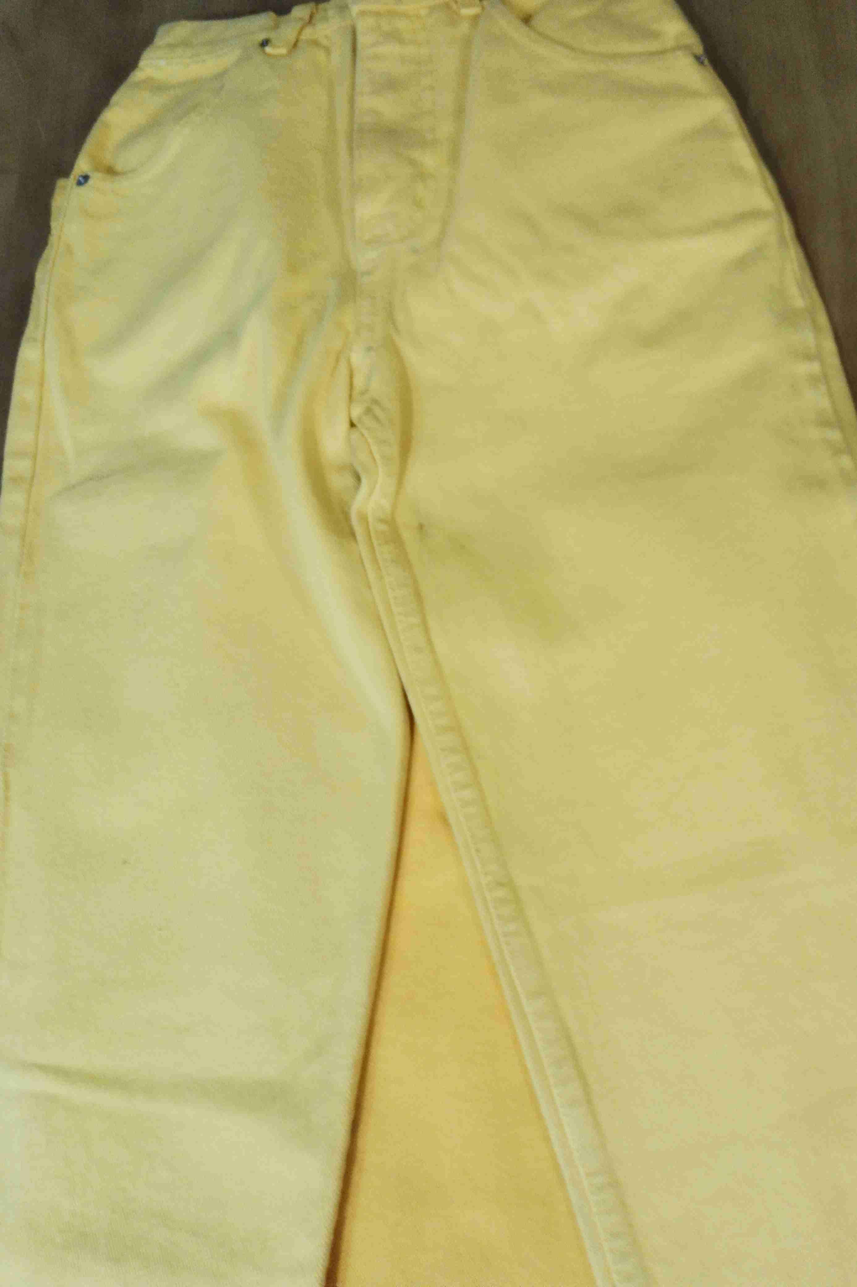 Lote de jeans amarillos talla 38 y 42 - miniatura 3