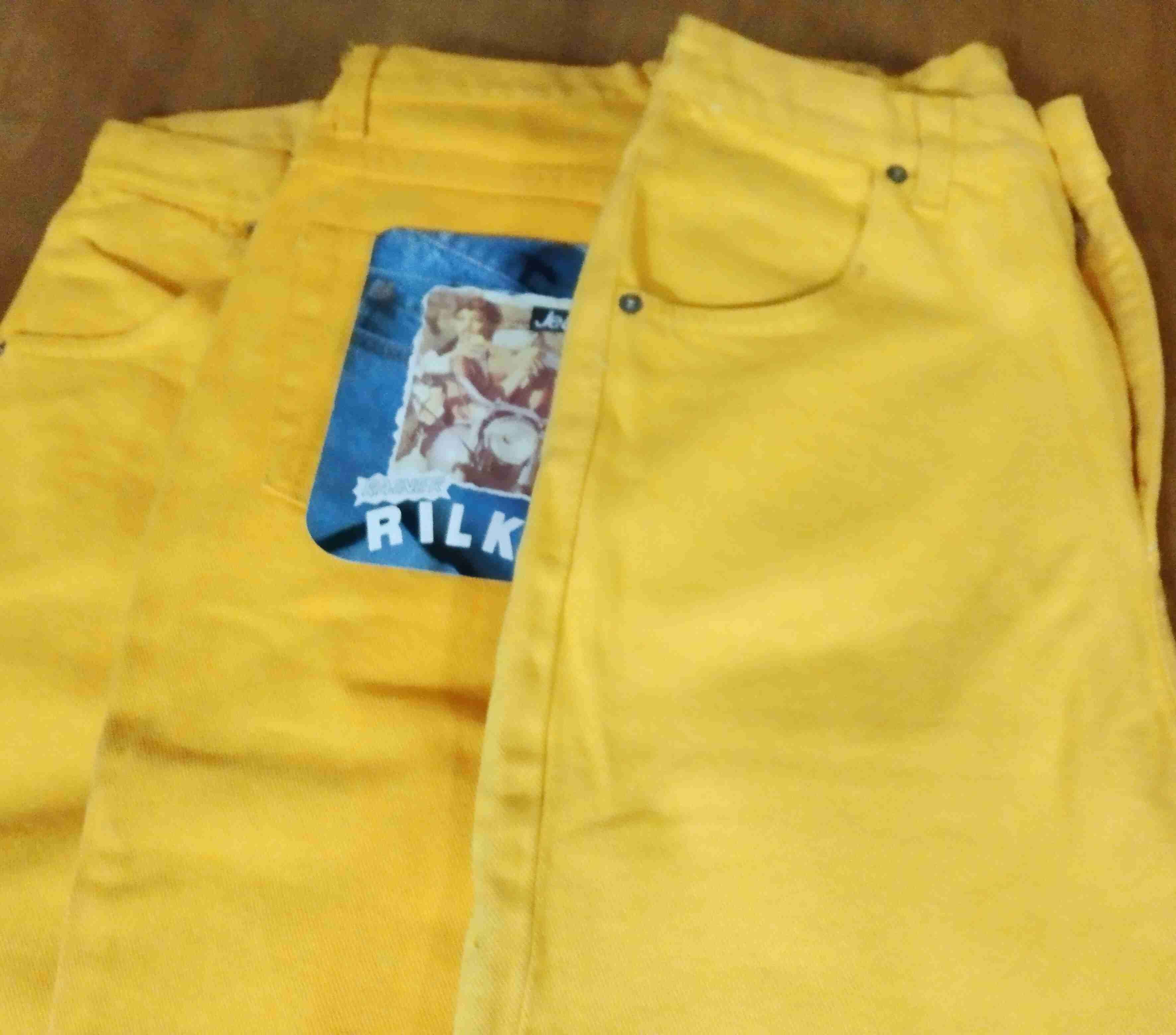 Lote de jeans amarillos talla 38 y 42 - miniatura 4