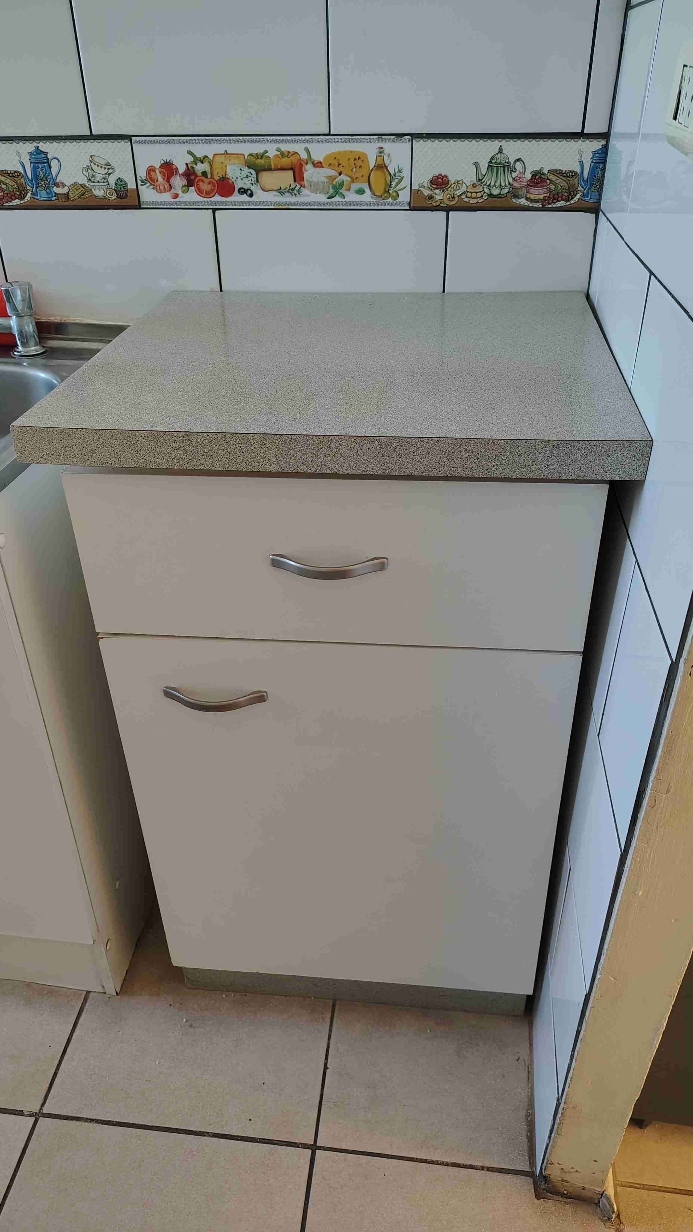 Mueble de cocina con cajones