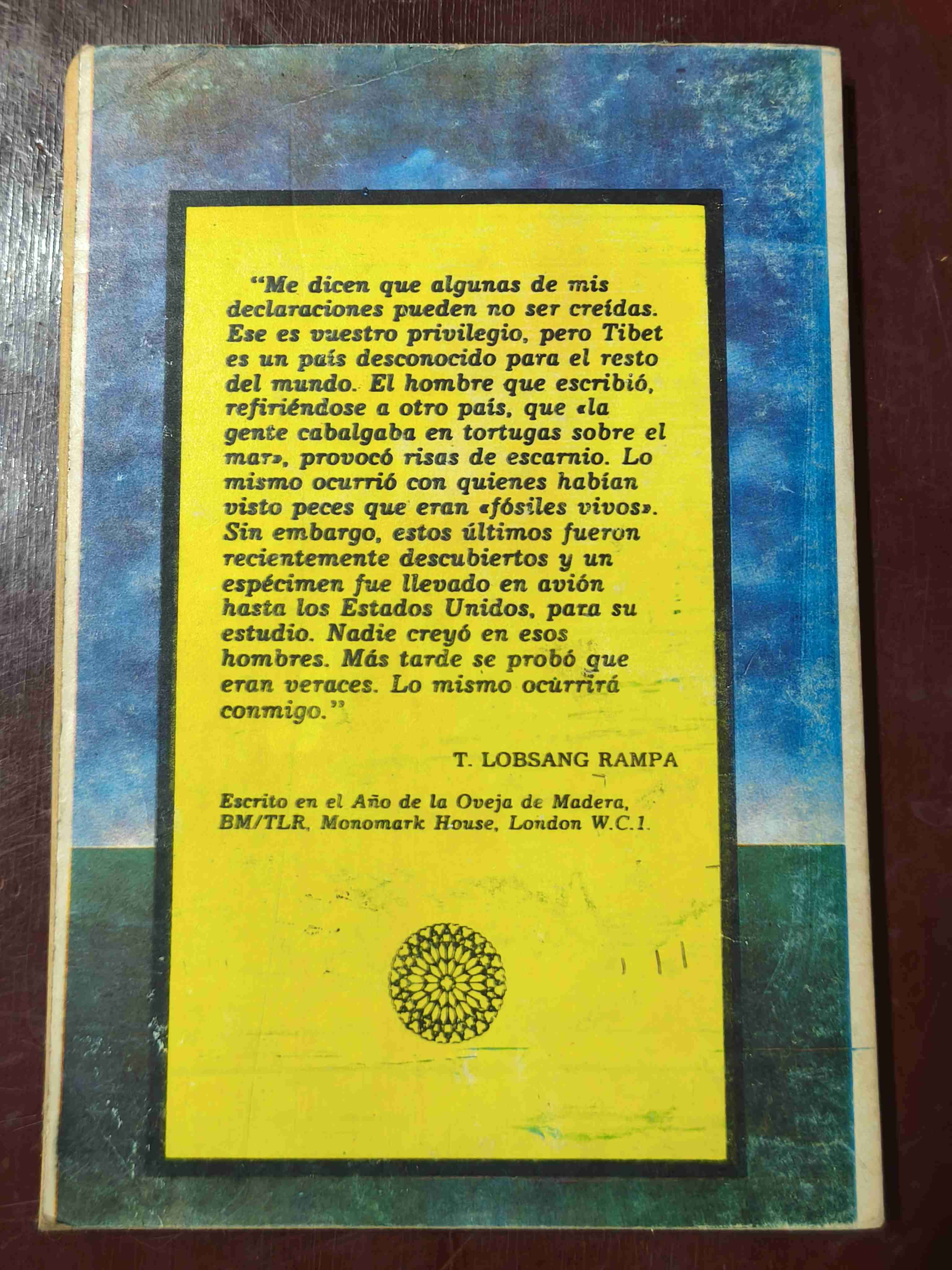 Libro 'El Tercer Ojo' Lobsang Rampa - miniatura 2