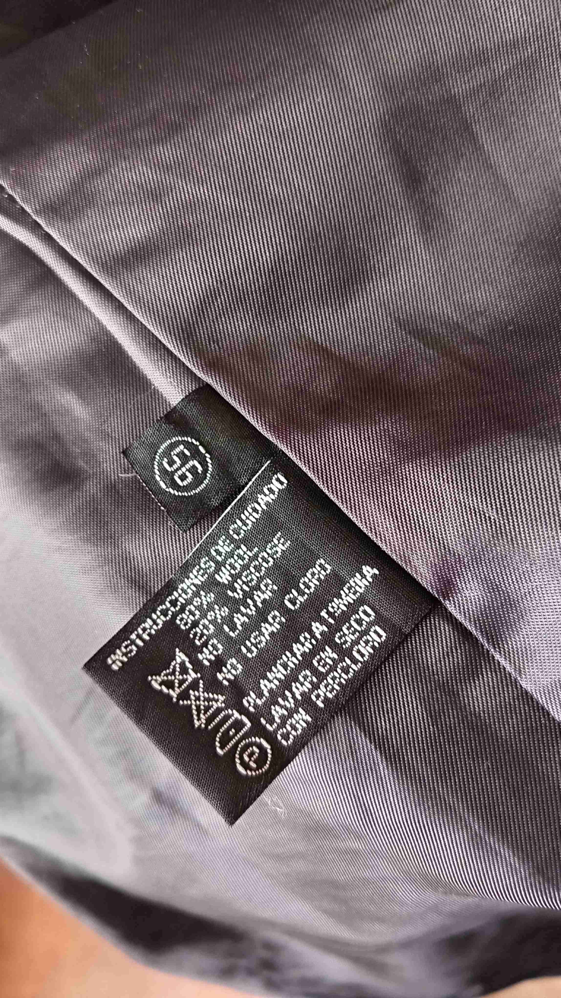 Abrigo  de lana, gris oscuro 56 - miniatura 2