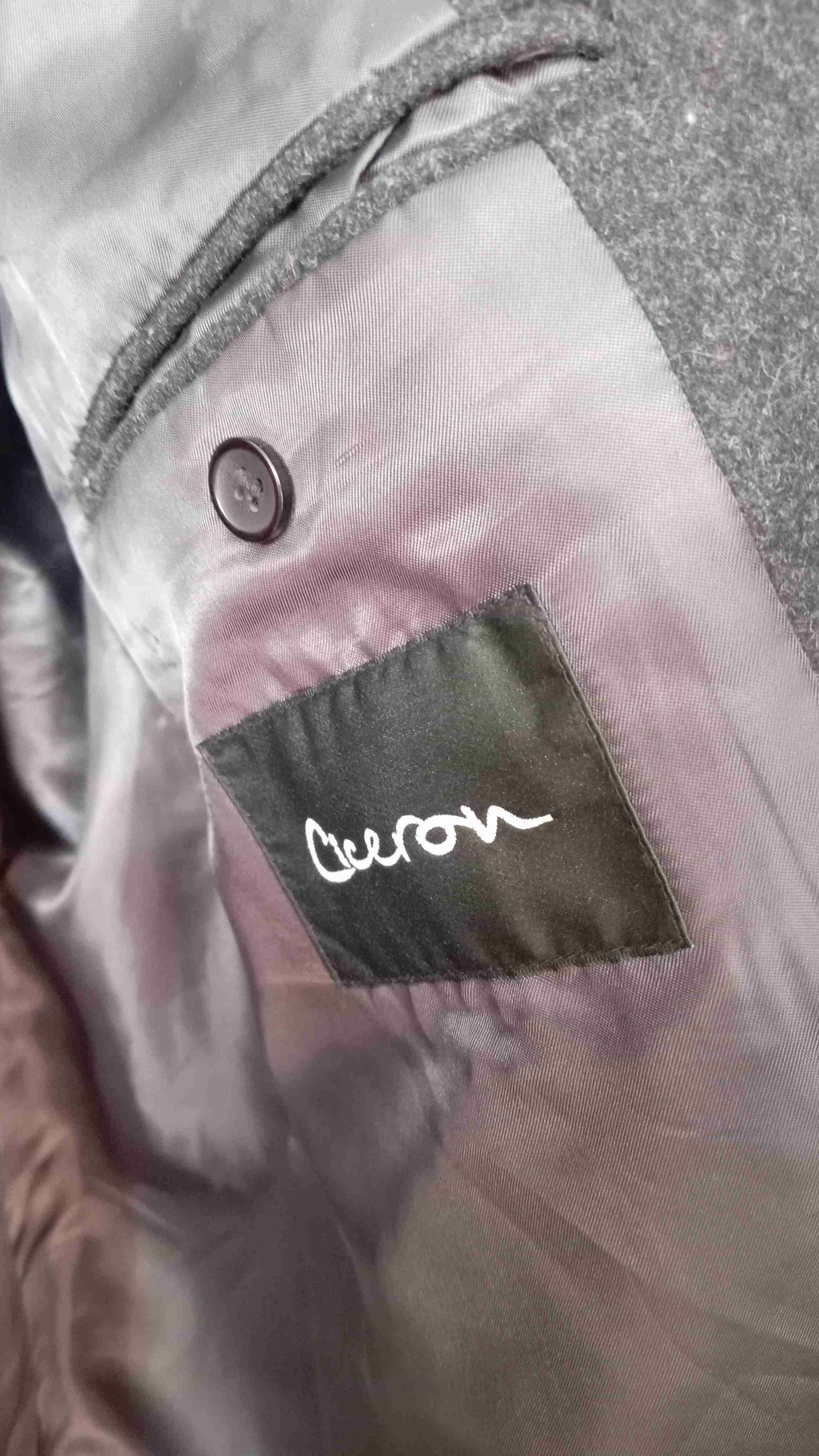 Abrigo  de lana, gris oscuro 56 - miniatura 3