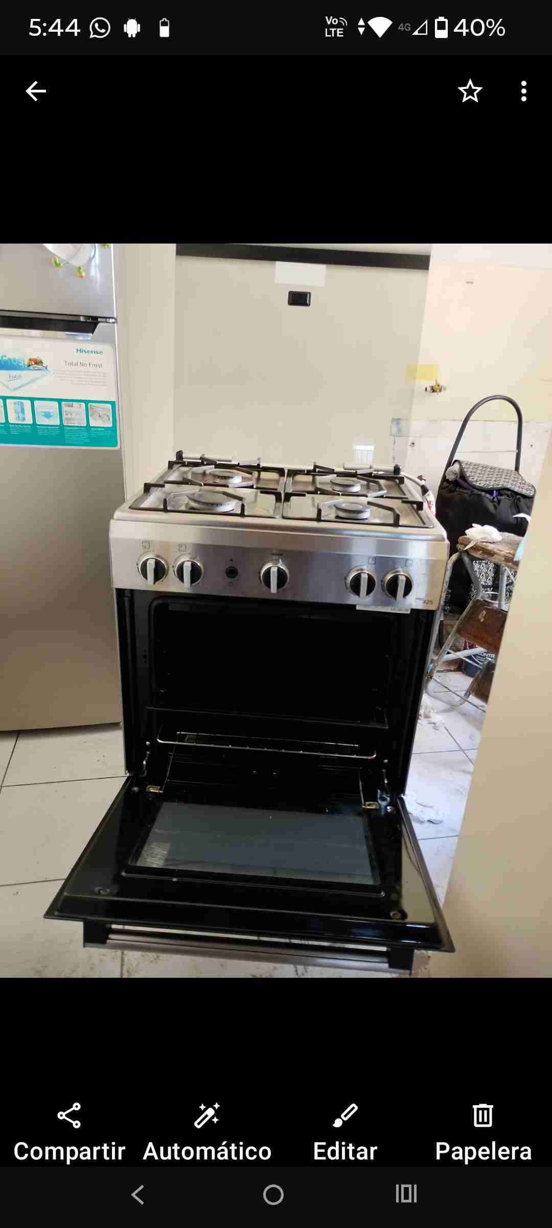 Cocina a gas Bosch 4 quemadores - miniatura 2