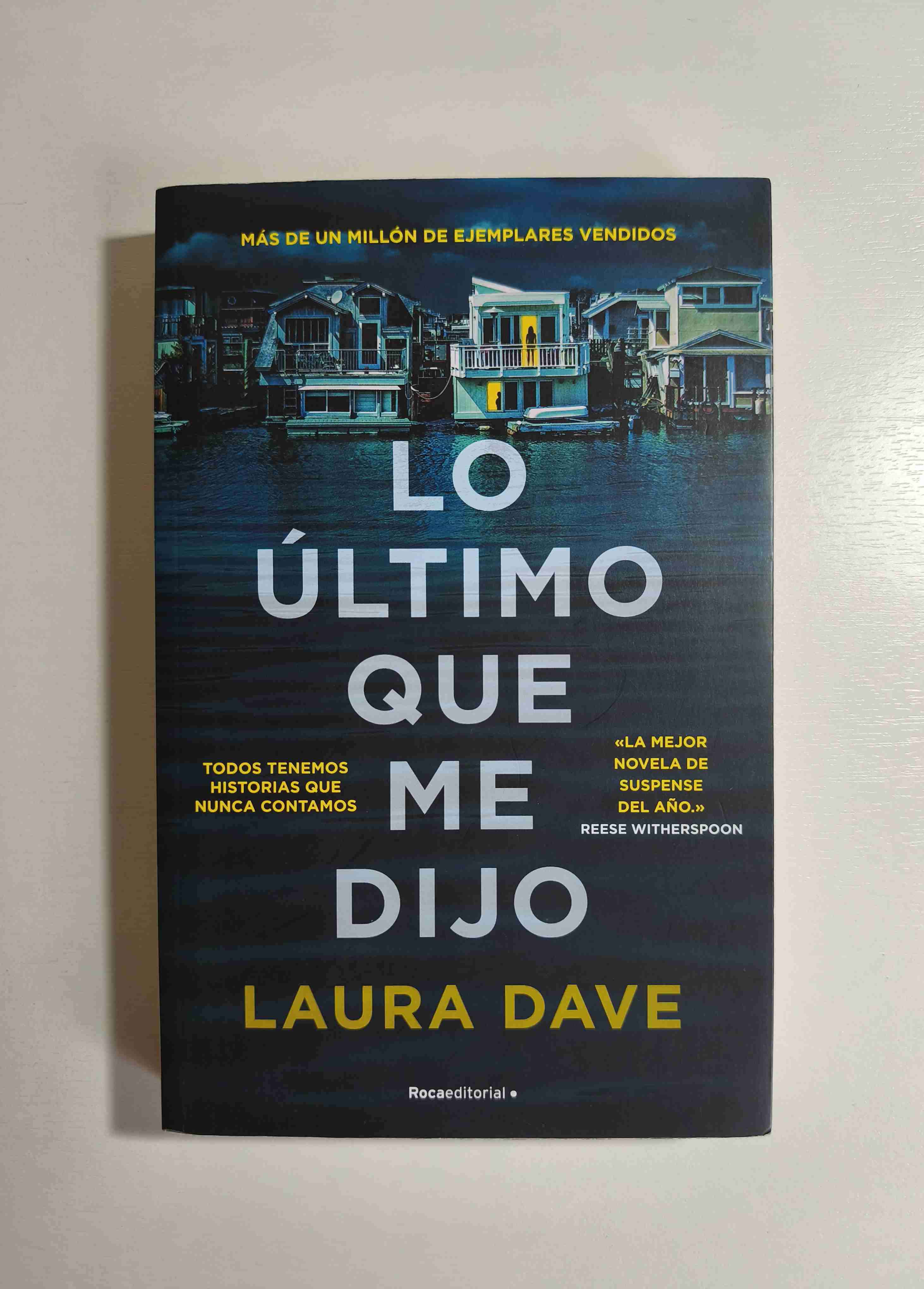 Libro 'Lo Último Que Me Dijo'