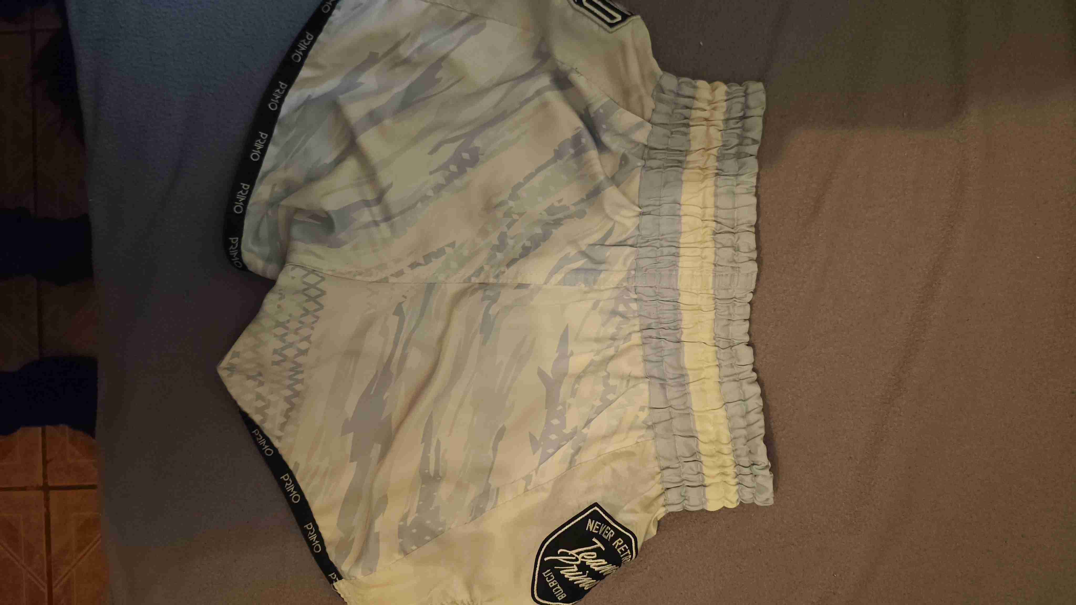 Shorts deportivos Primo blancos - miniatura 2