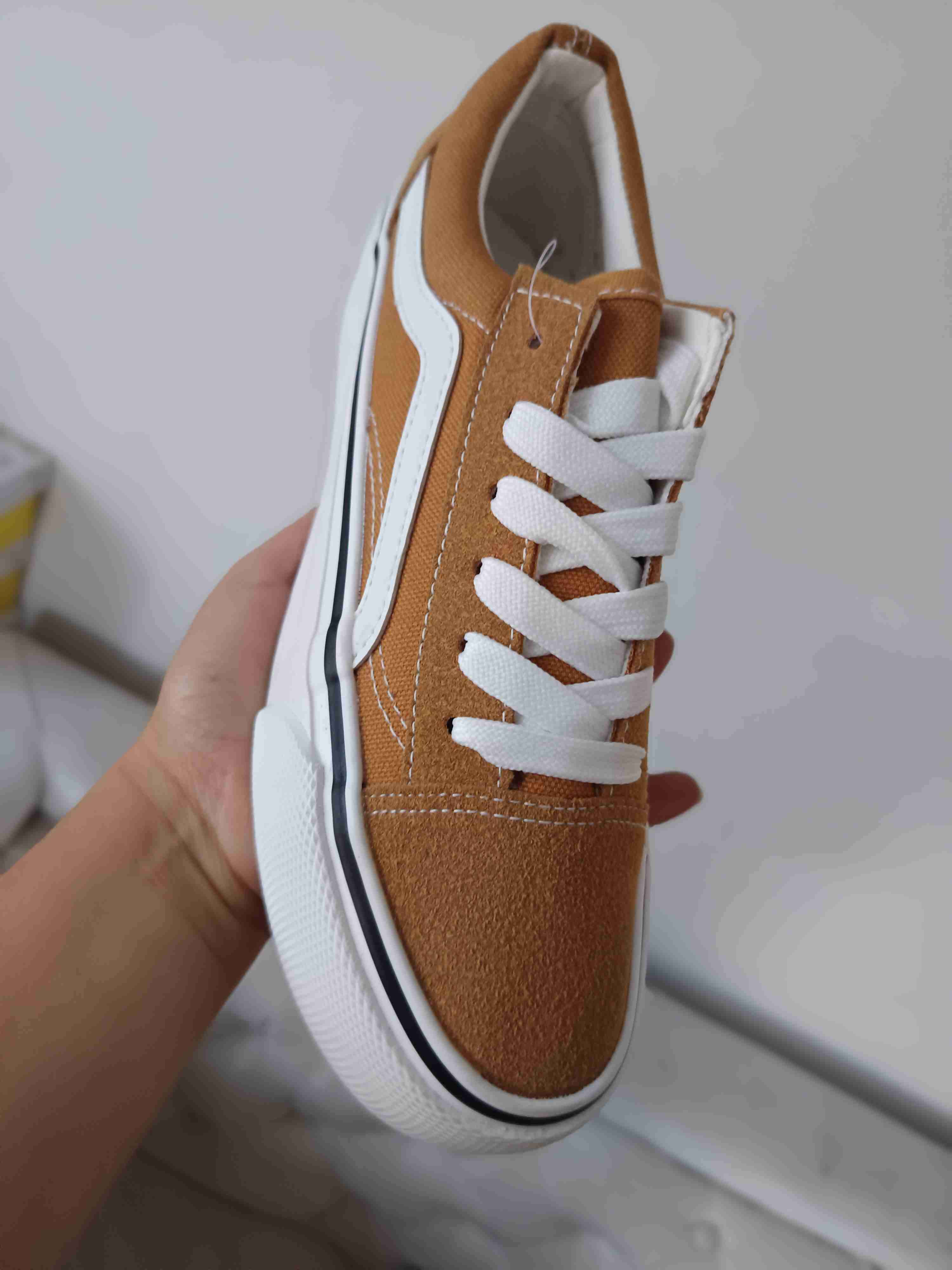 Zapatillas plataforma beige - miniatura 2