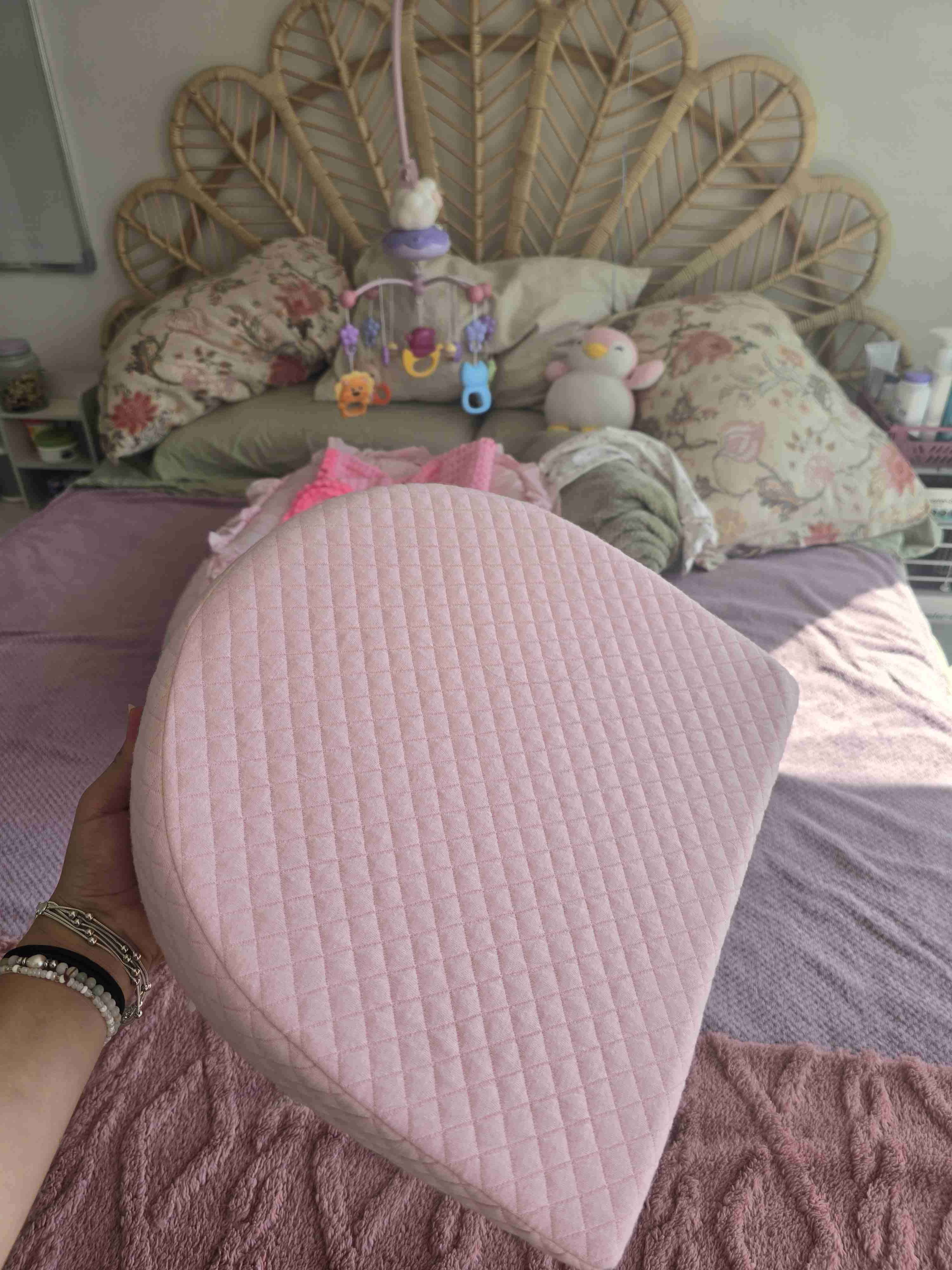 Cuna nido para bebé rosada - miniatura 6