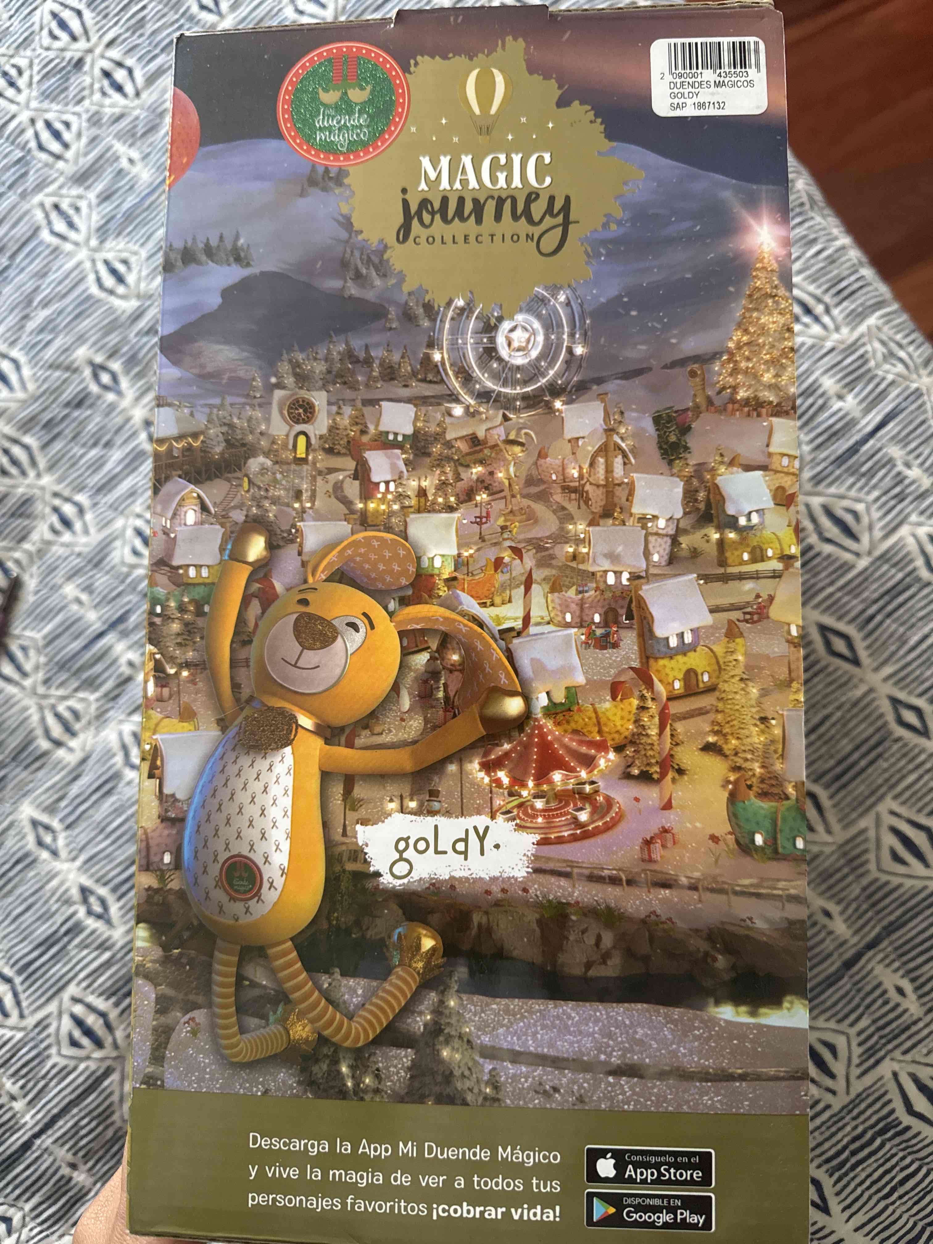 Peluches solidario Goldy dorado - miniatura 2