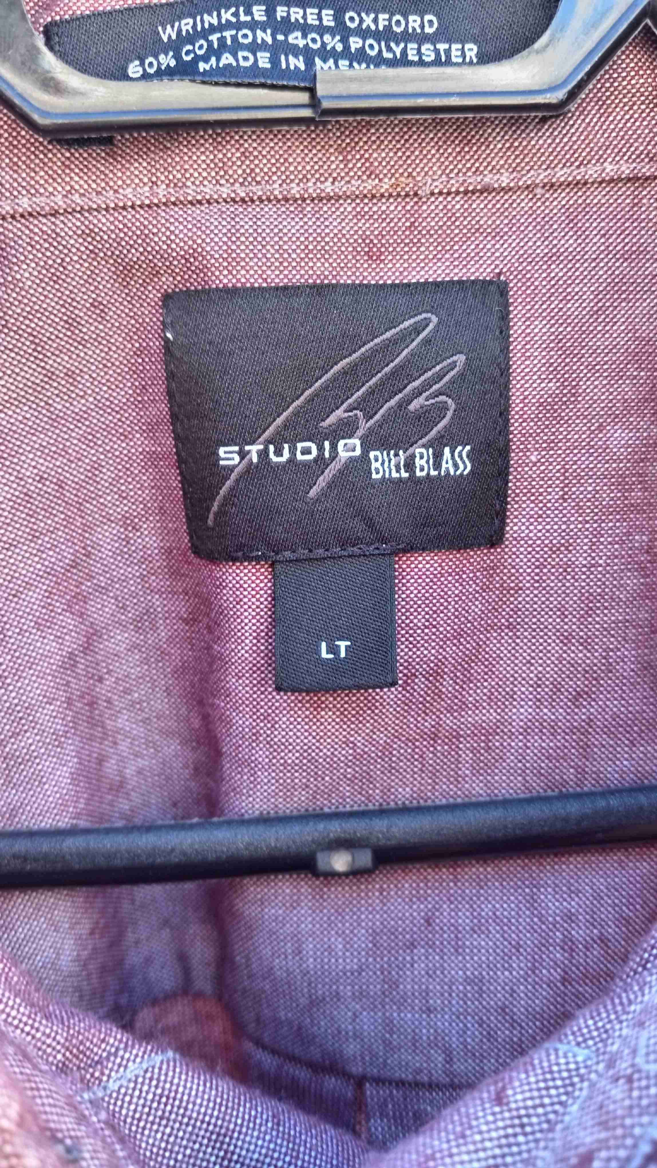 Camisa casual café rojizo. - miniatura 4